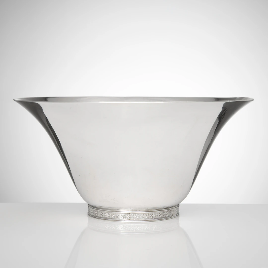 WIWEN NILSSON. Skål, sterlingsilver, Lund 1951.