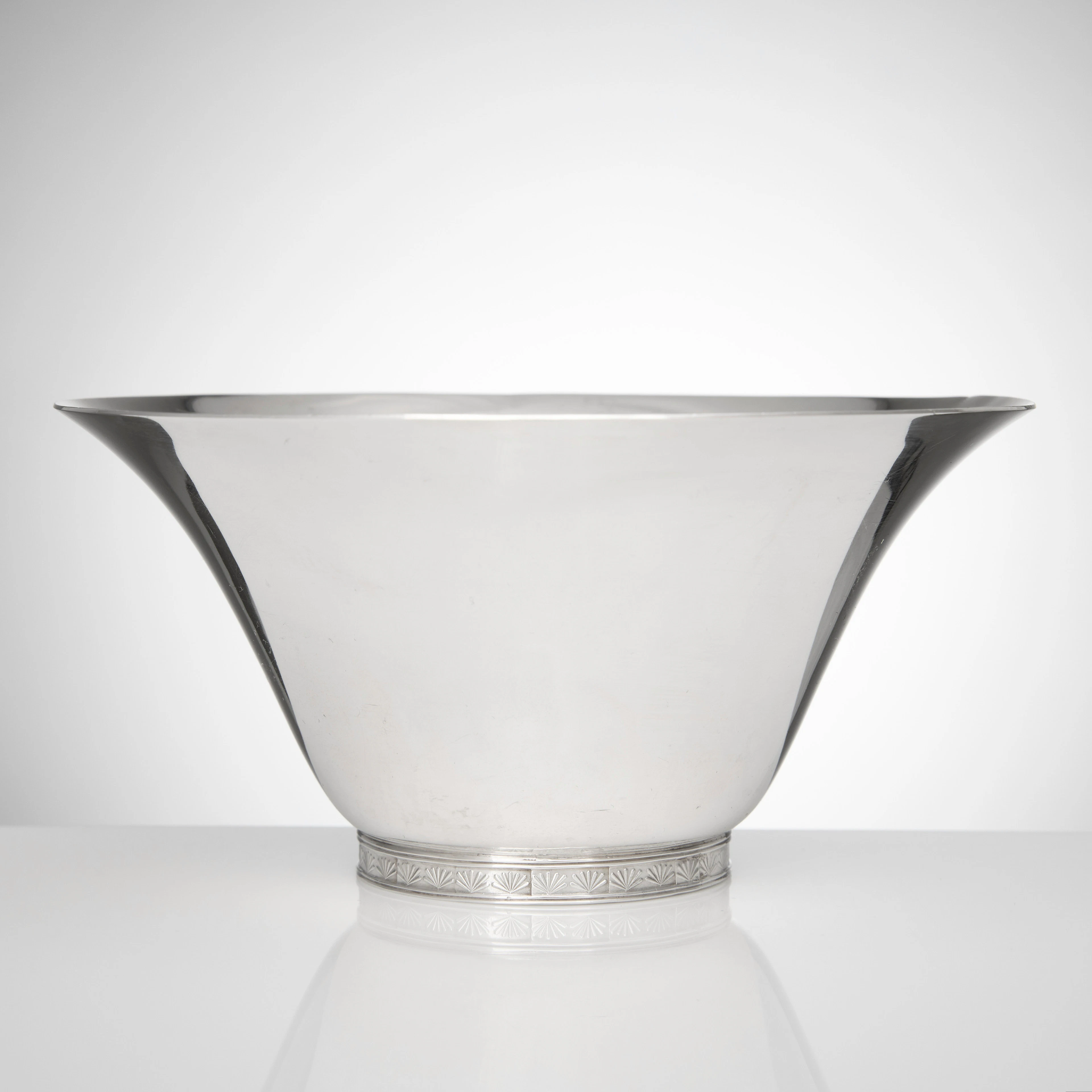 WIWEN NILSSON. Skål, sterlingsilver, Lund 1951.