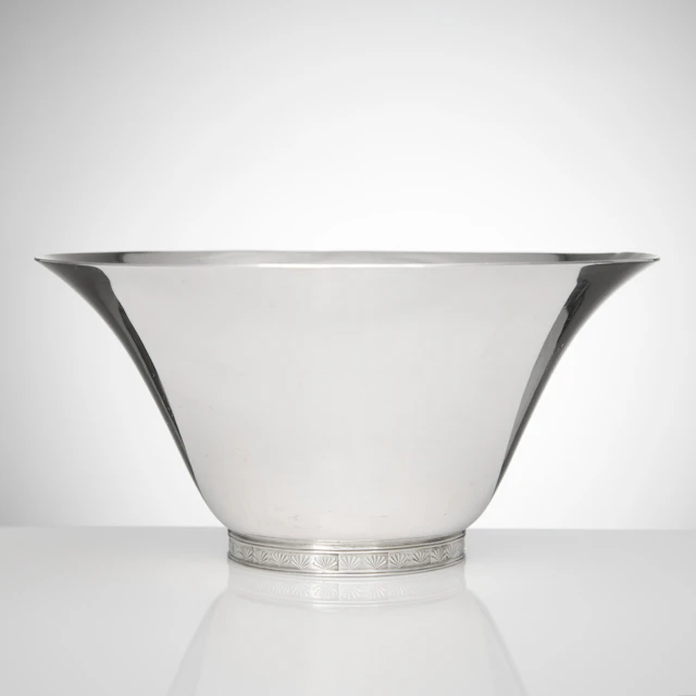 WIWEN NILSSON. Skål, sterlingsilver, Lund 1951.