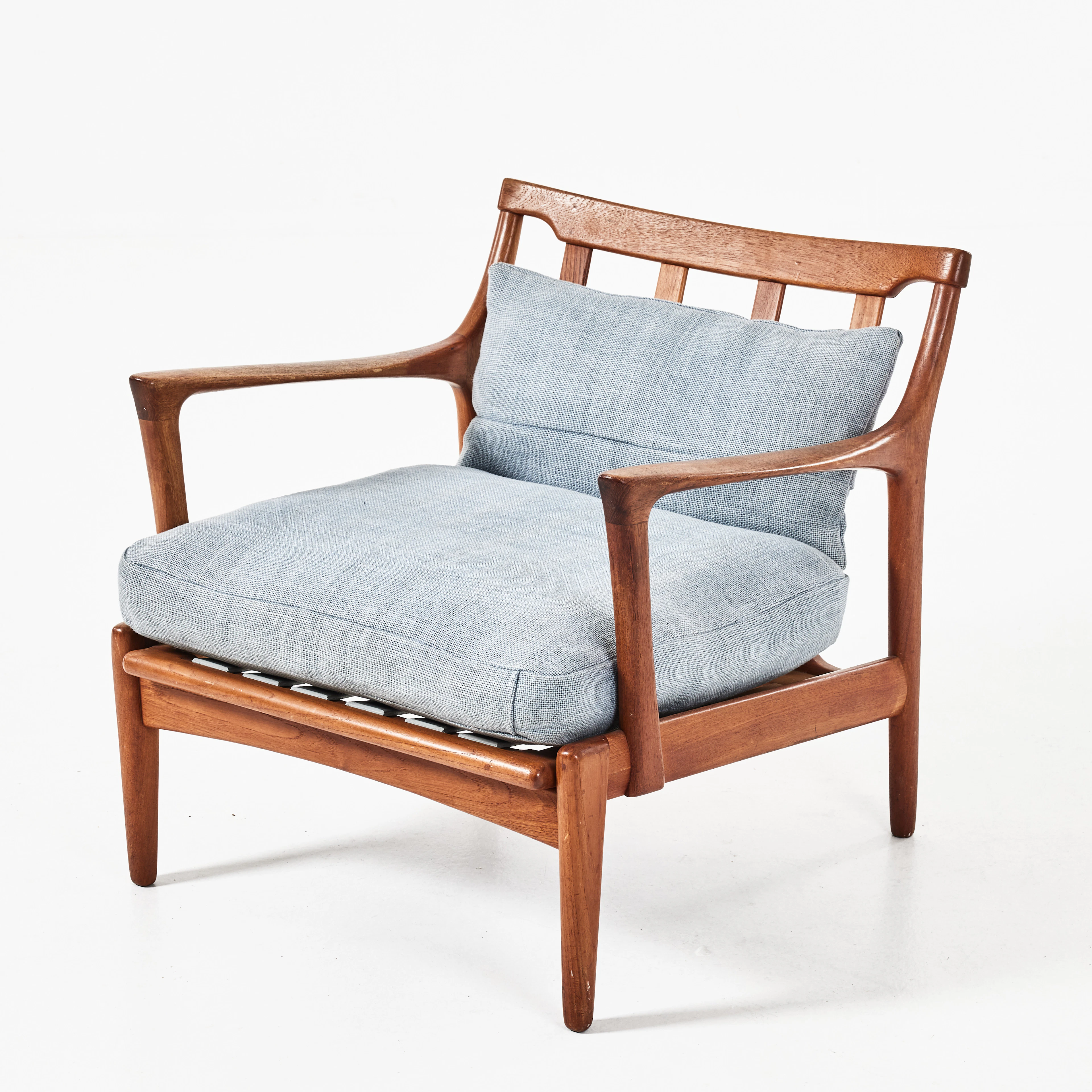 BERTIL FRIDHAGEN. Fåtölj, "Cuba", teak.