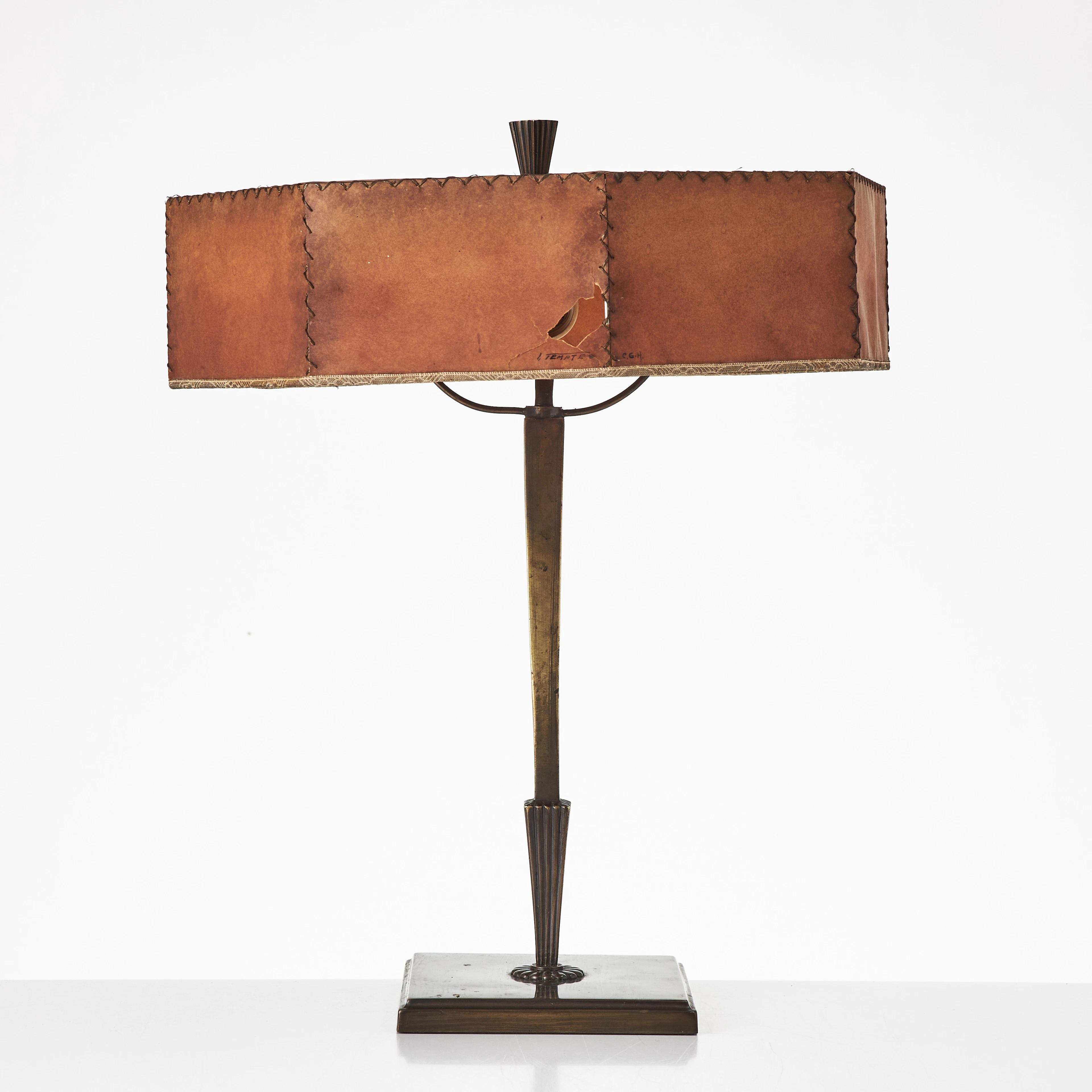 ELIS BERGH. Bordslampa, CG Hallberg, 1930-tal, Swedish Grace, modell