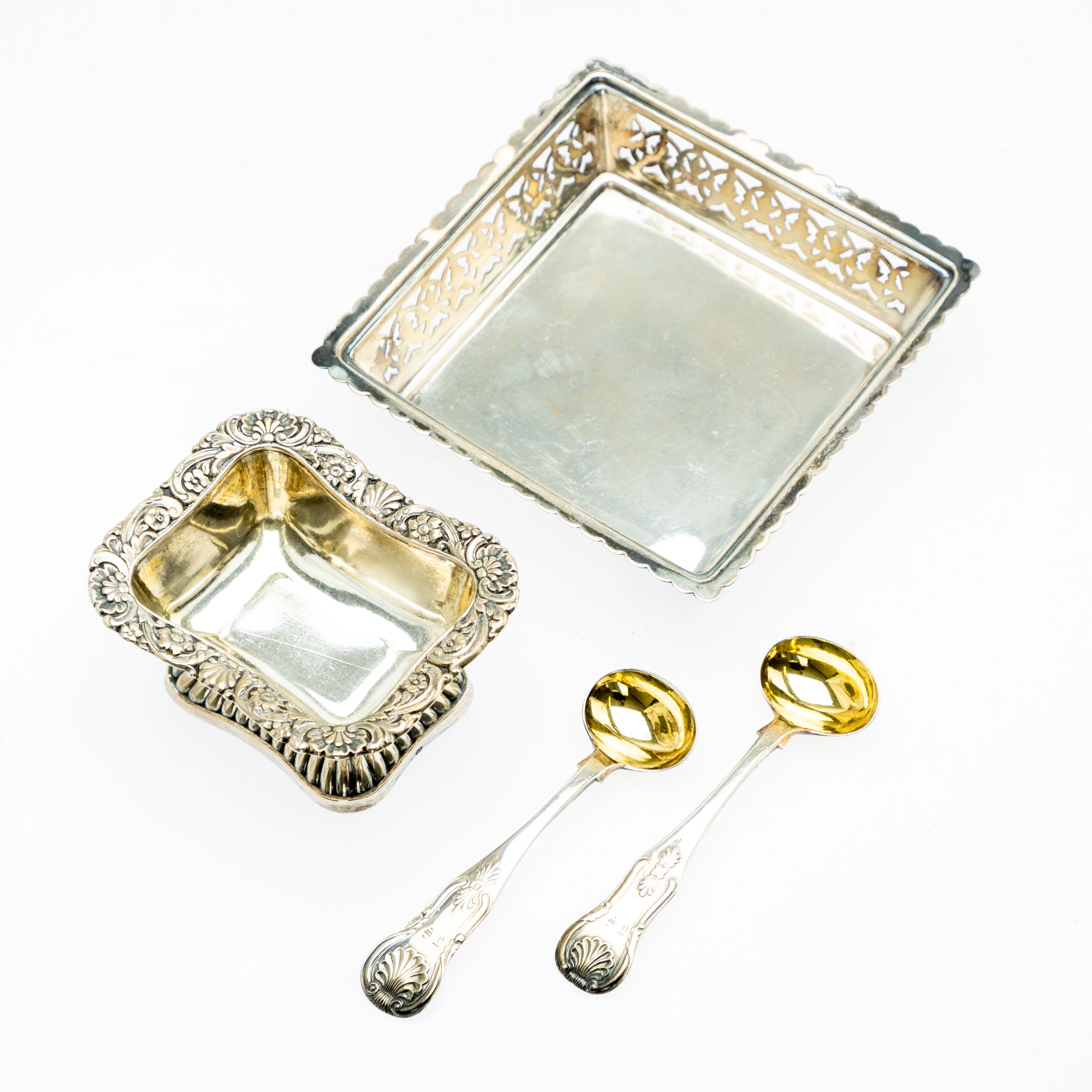 Kleine Silber-Sammlung, Glasgow, Berlin, und Heilbronn, 19. Jh. und