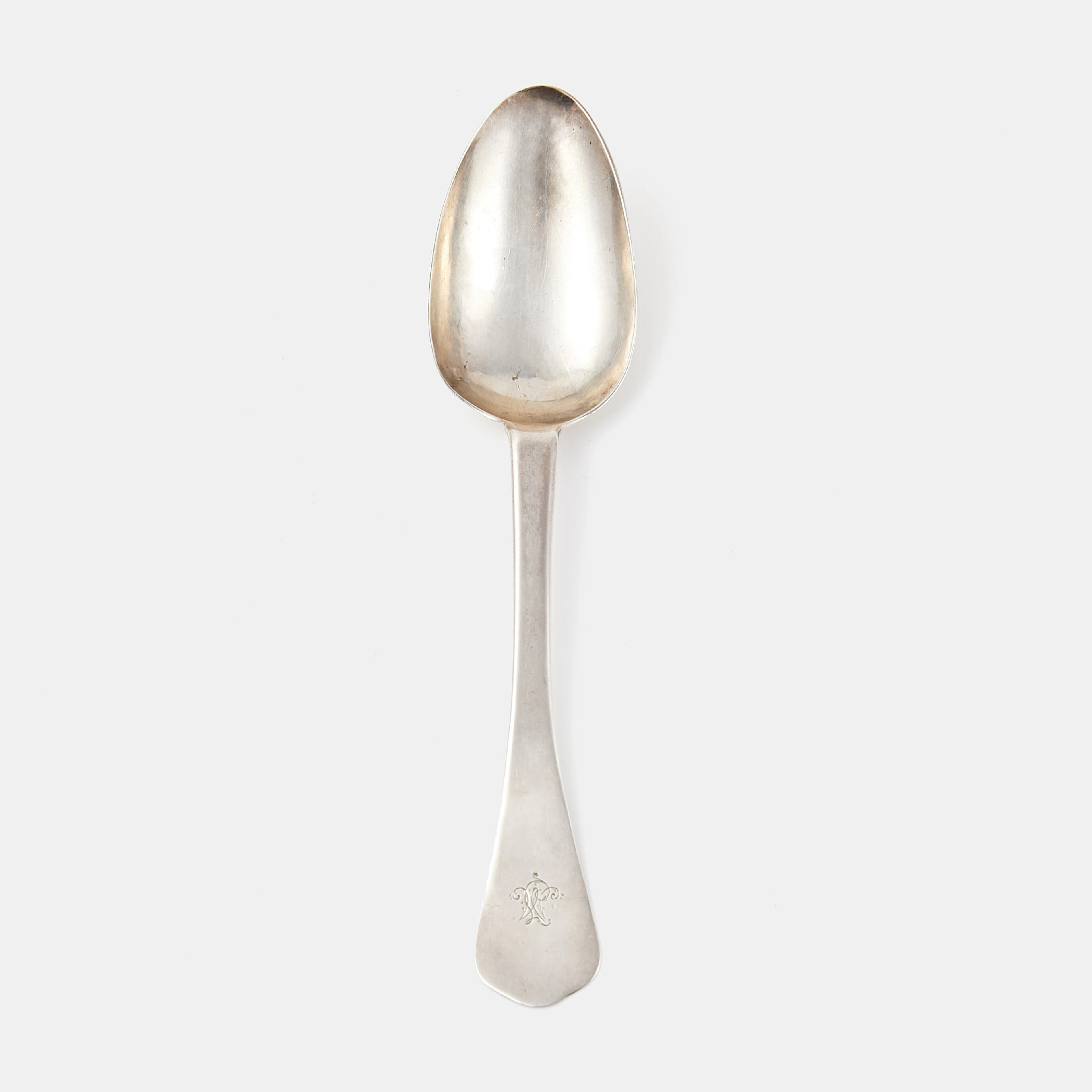 RÅTTSVANSSKED, silver, Uppsala, otydlig mästarstämpel, 1700-tal.