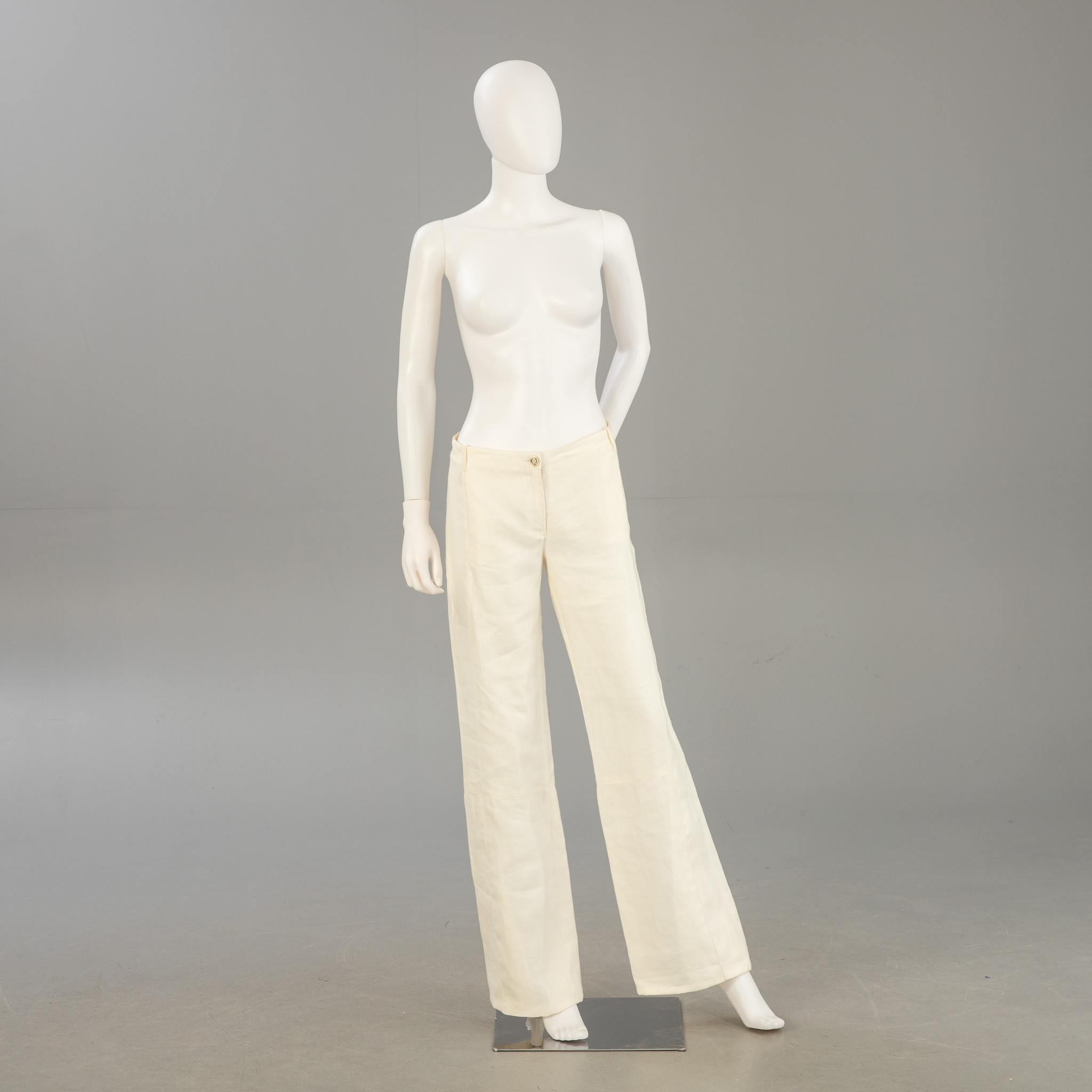 CHANEL. Viscose Hose, FR 38.