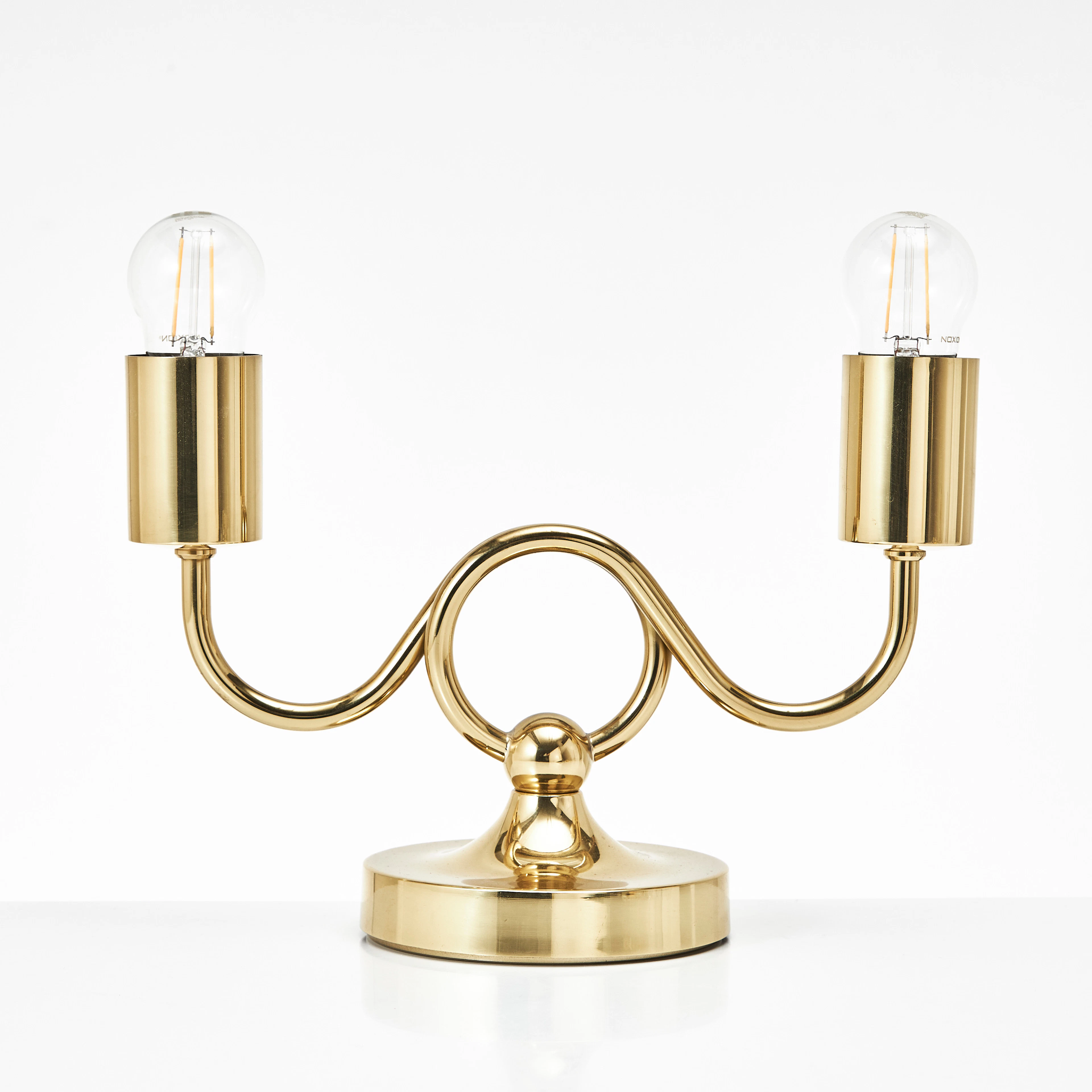 JOSEF FRANK. Bordslampa modell 2482 för Firma Svenskt Tenn, mässing
