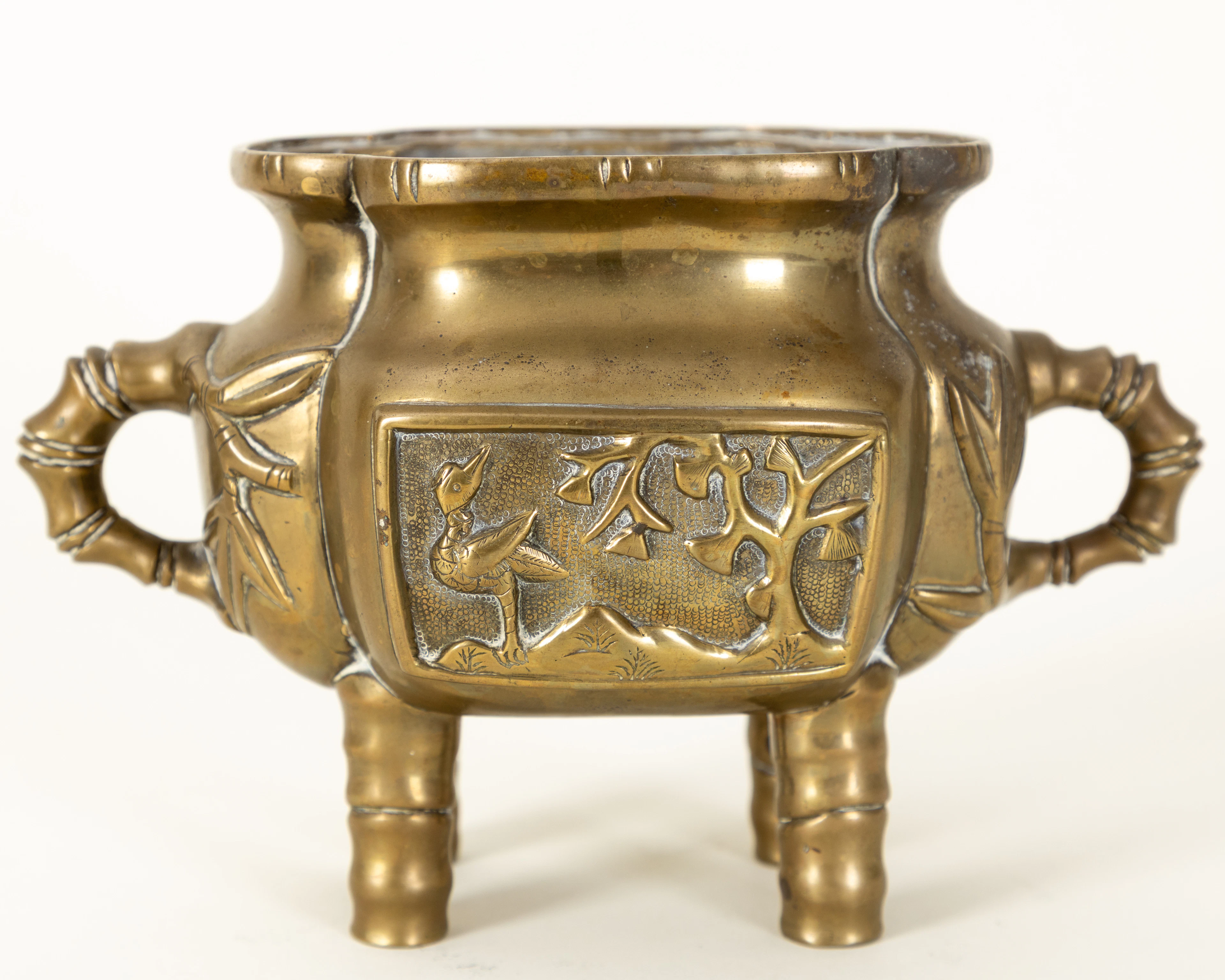 Weihrauchbrenner im archaischen Stil, Xuande-Marke, China, späte Qing-Dynastie.