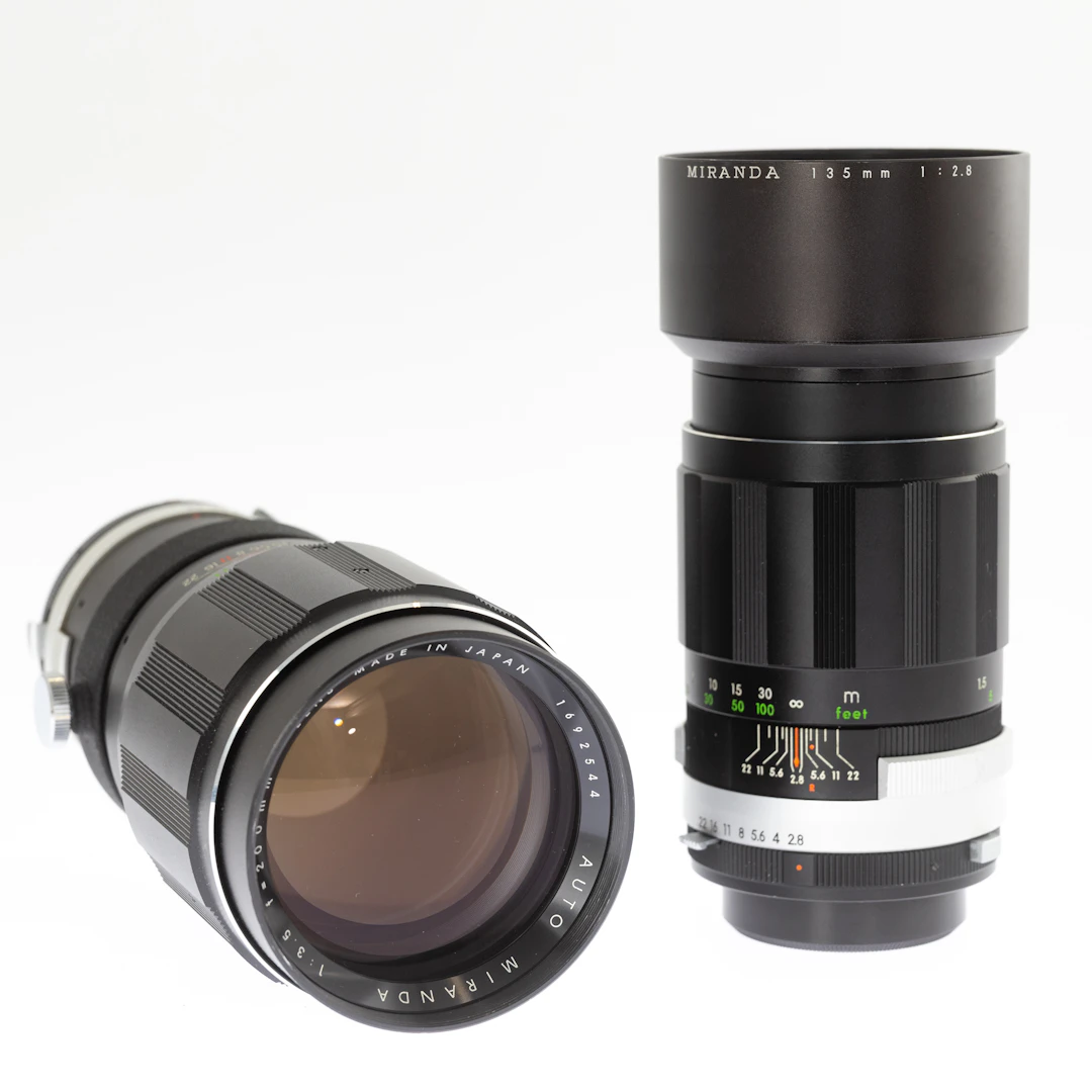 Miranda Auto Miranda 1:2,8 / 135mm ( SN 5451109 ) und Auto Miranda