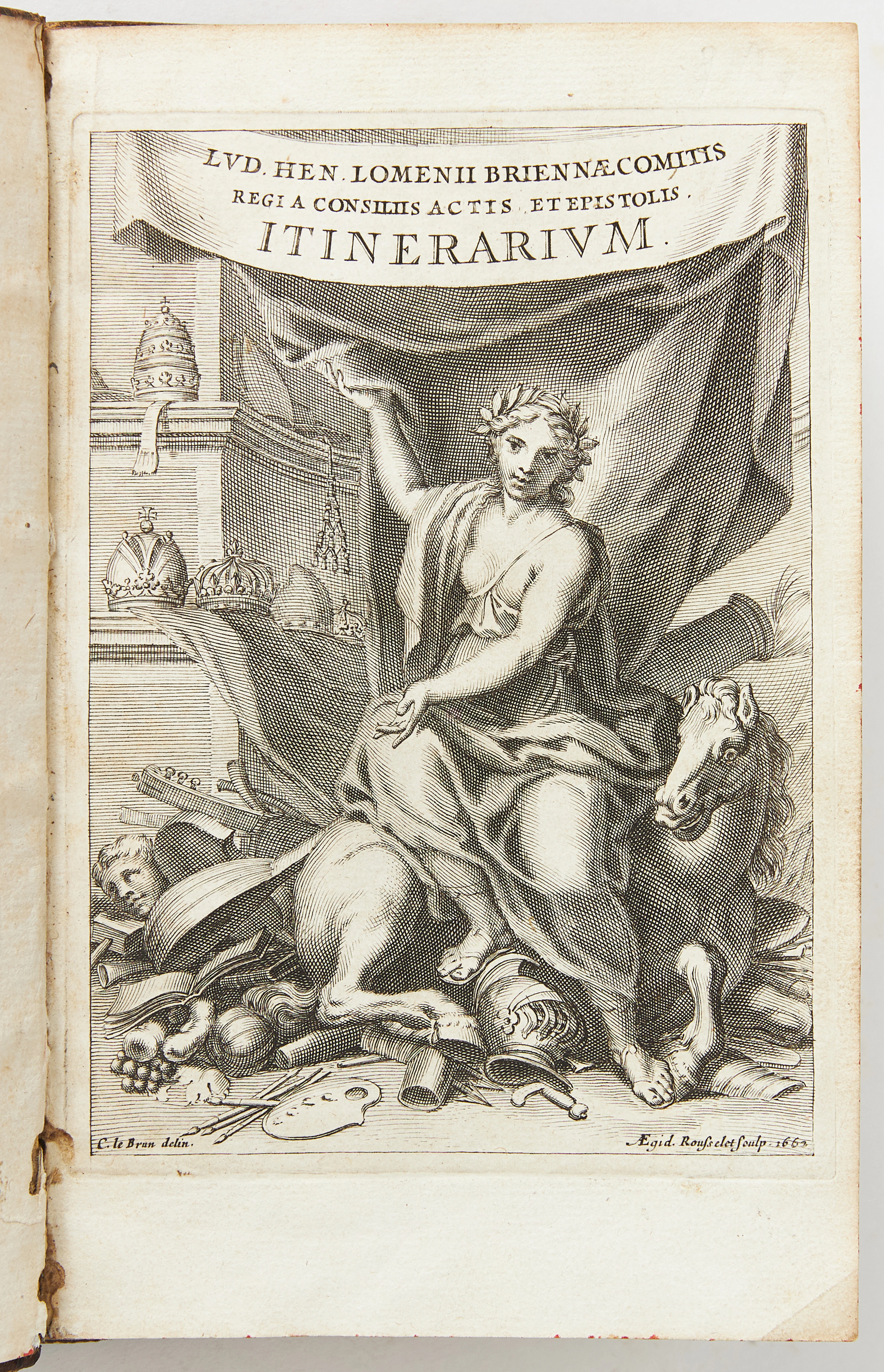 LOMÉNIE DE BRIENNES TRAVELS IN LAPLAND a.o., 2nd ed. 1662.