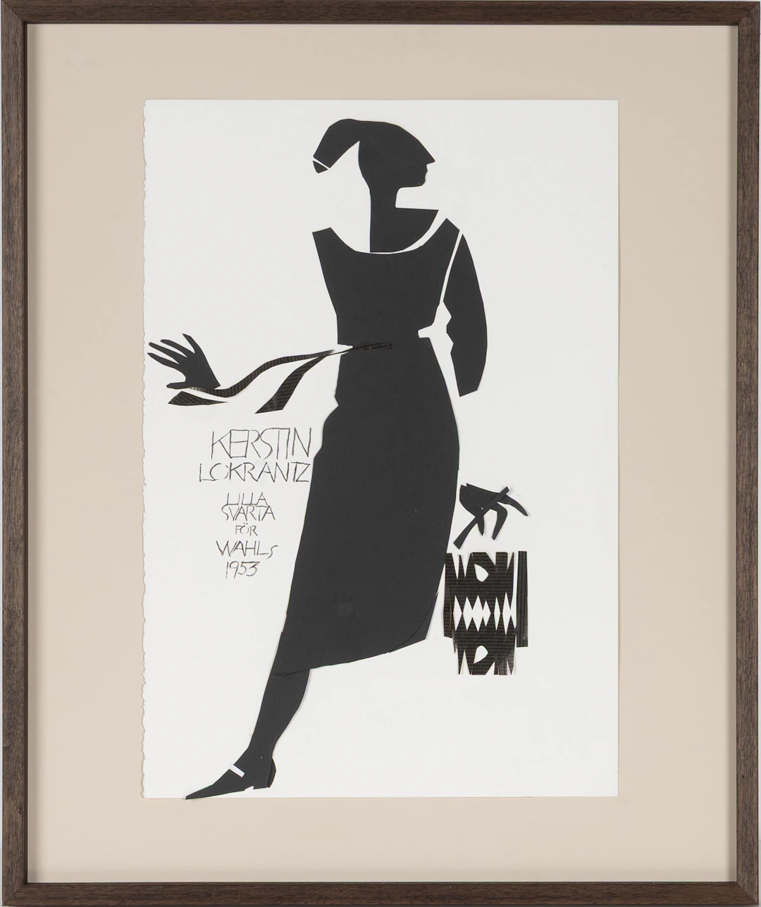 TONIE LEWENHAUPT (FÖDD 1937). "Kerstin Lokrantz, Lilla svarta för