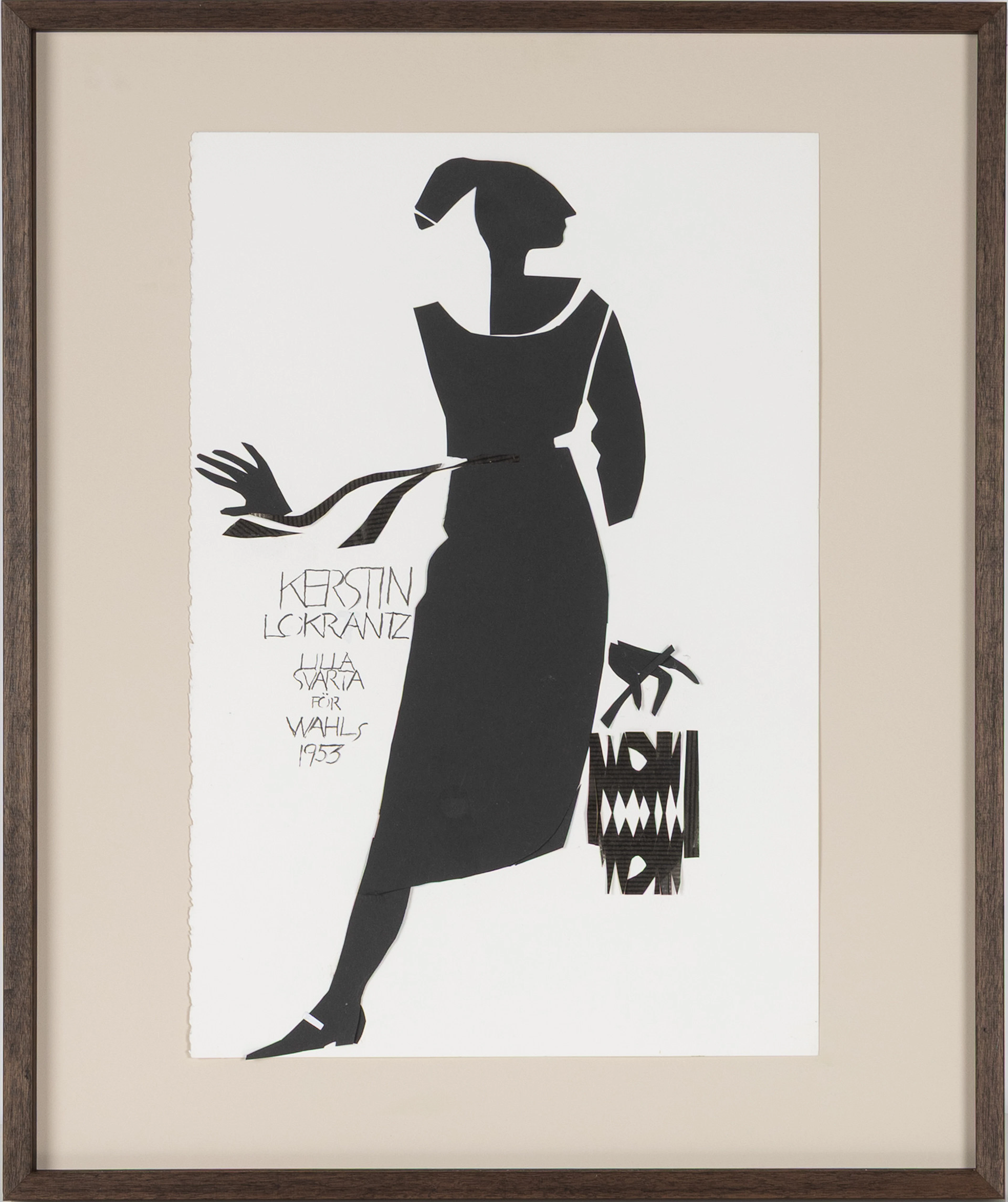 TONIE LEWENHAUPT (FÖDD 1937). "Kerstin Lokrantz, Lilla svarta för