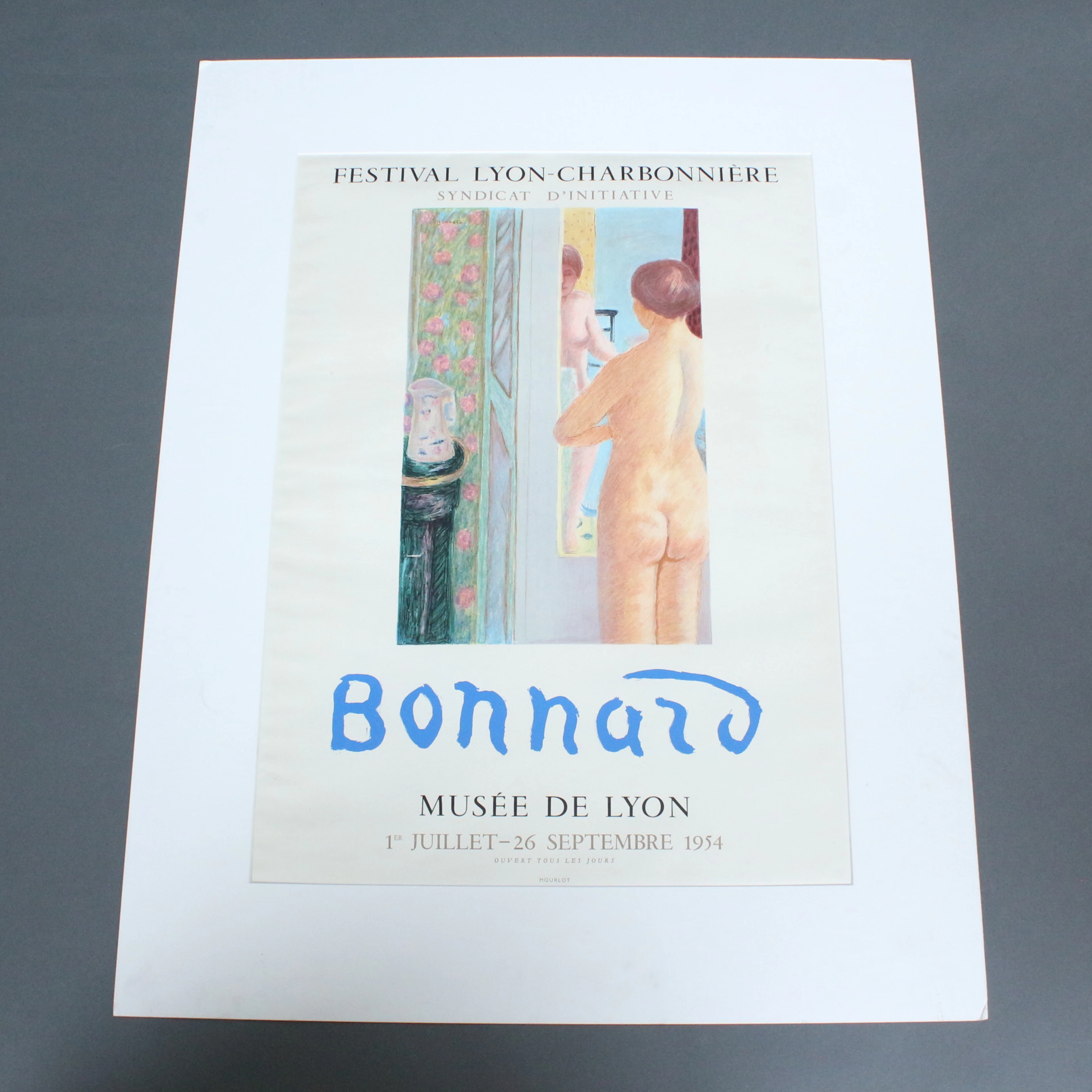 Unbekannter Künstler, Plakat , '' Festival Lyon-Charbonniere ''.
