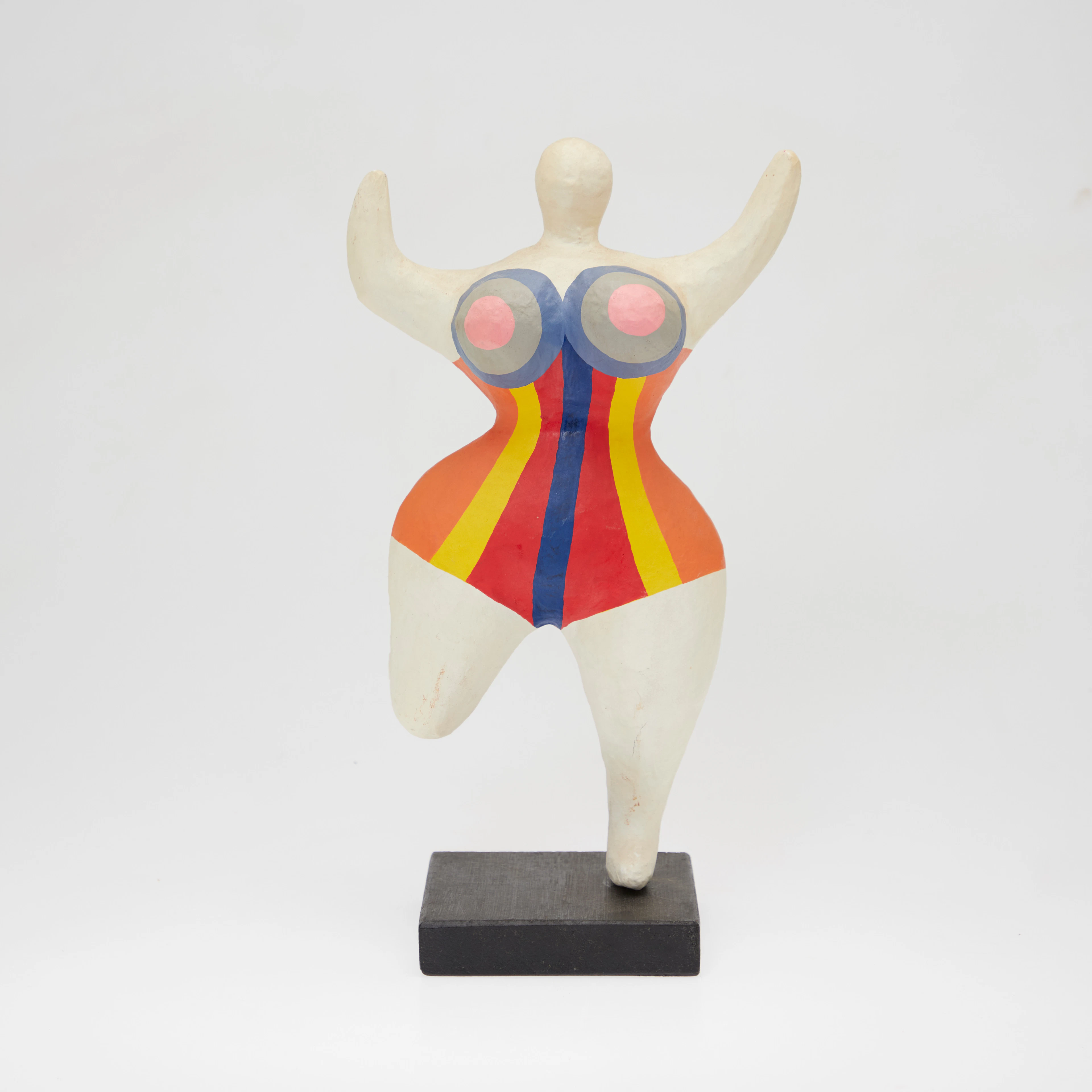 IKI DE SAINT-PHALLE. NACH. Tanzende Nana, Skulptur.