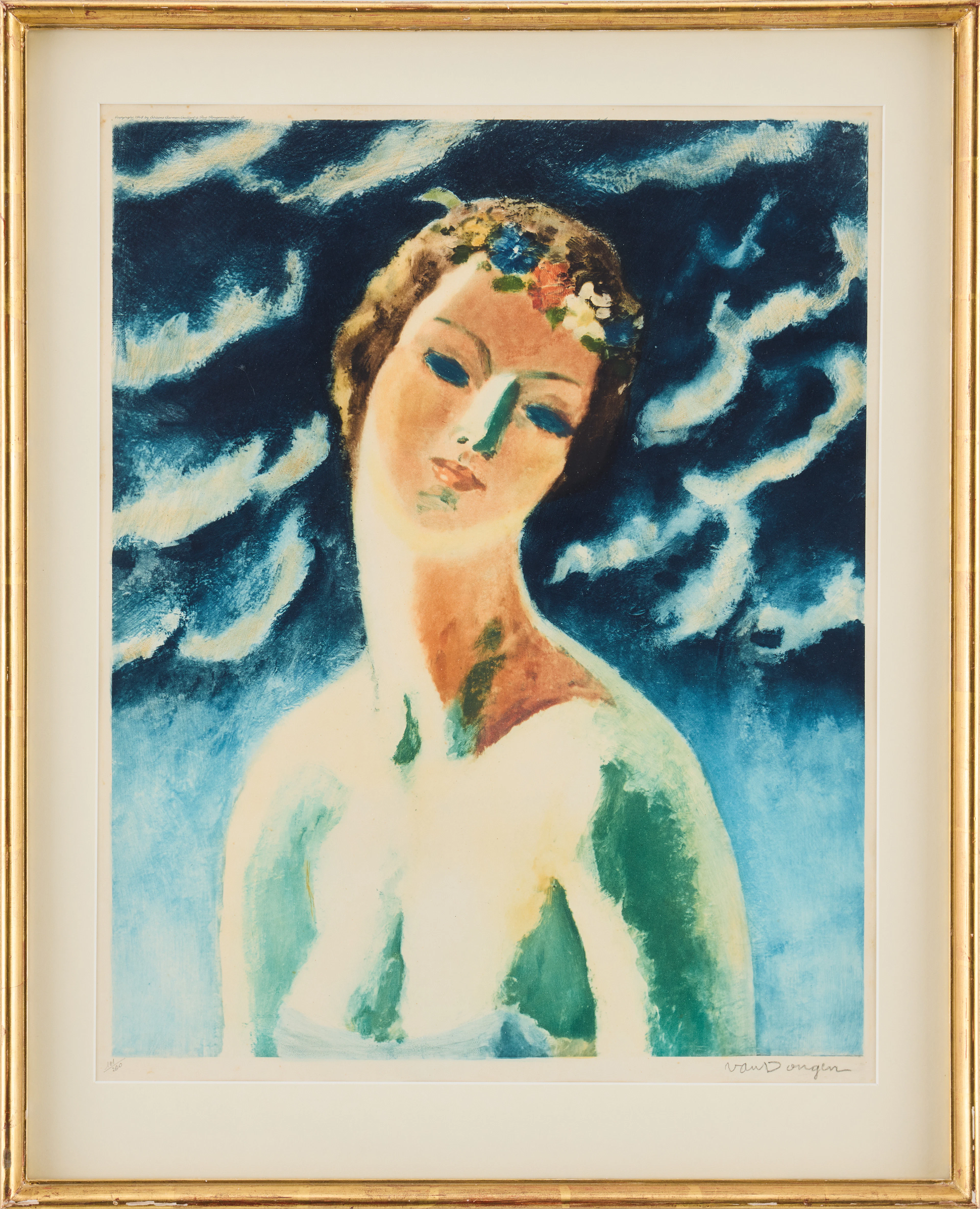 KEES VAN DONGEN. After. "Céres (Buste de Femme)".