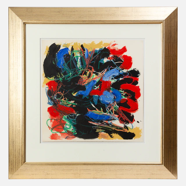KAREL APPEL. "Paysage Humains H".
