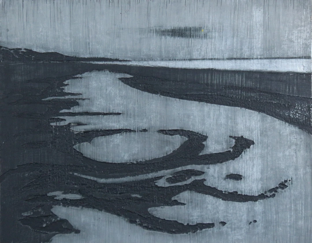 OTTO WILHELM EGLAU (1917-1988). Druckplatte für '' Strandfigur V '' (1972).