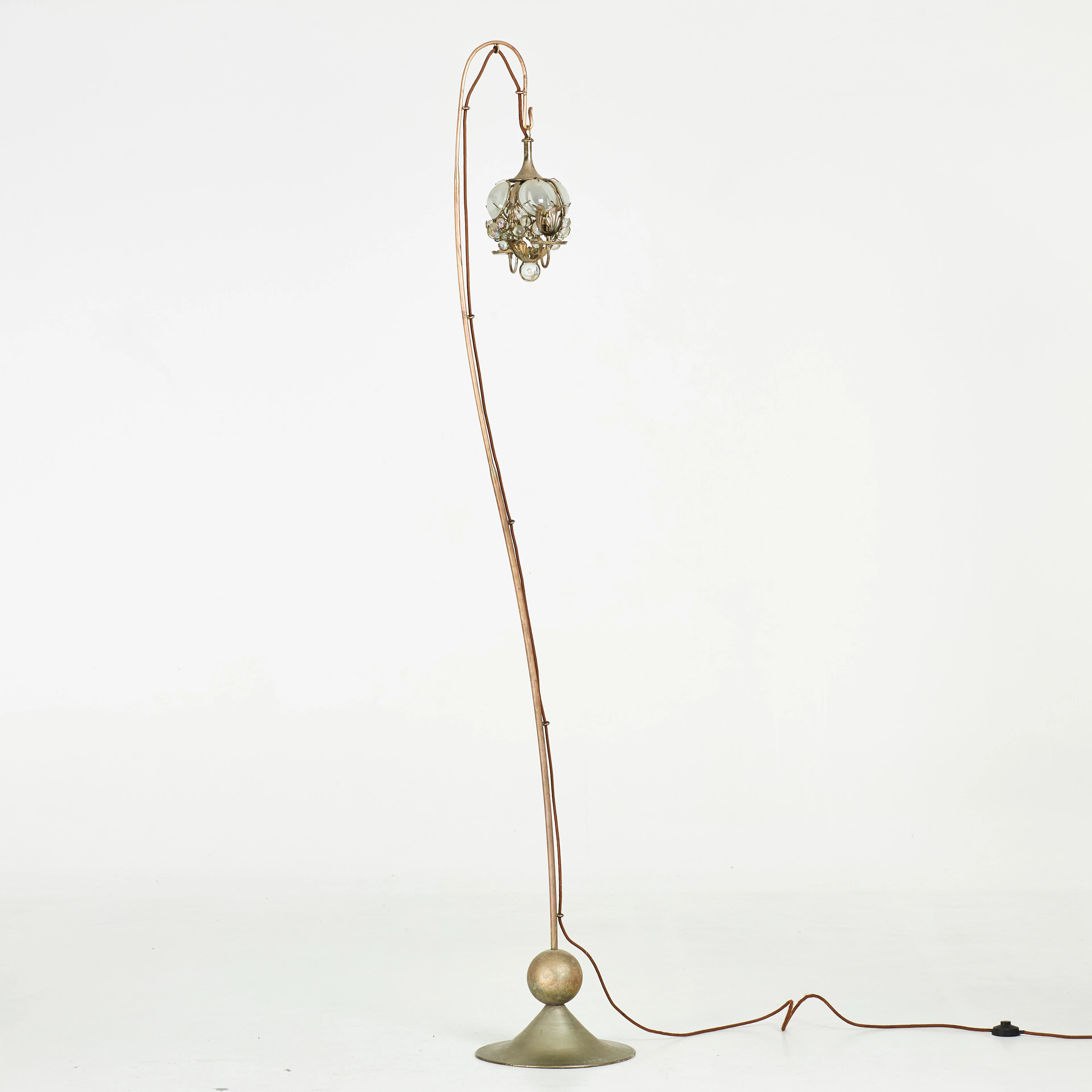 MARK BRAZIER JONES. golvlampa / golvljusstake, "Sera", för två ljus