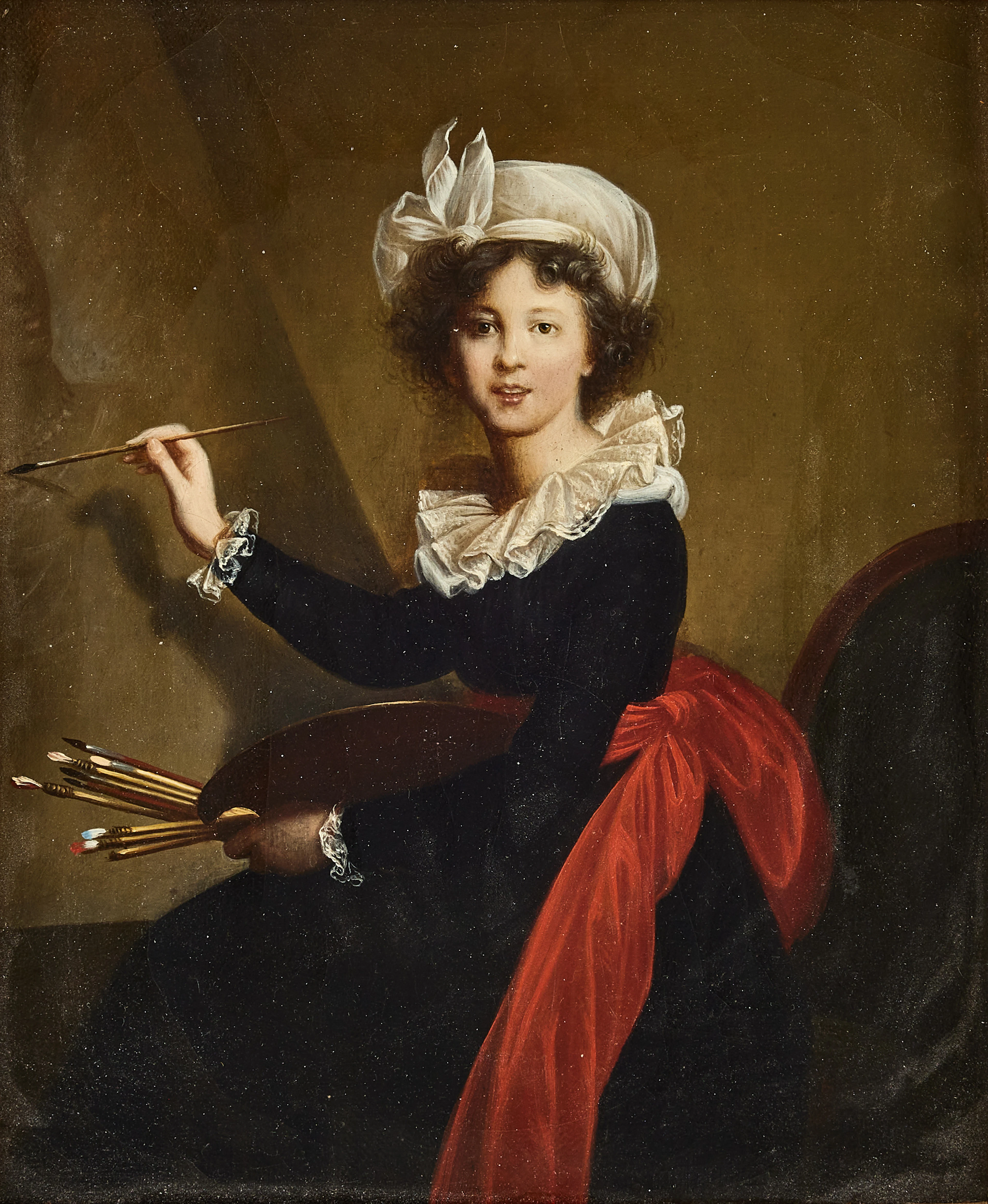 ÉLISABETH VIGÉE LE BRUN (PARIS 1755-1842). Kopia efter, omkring år