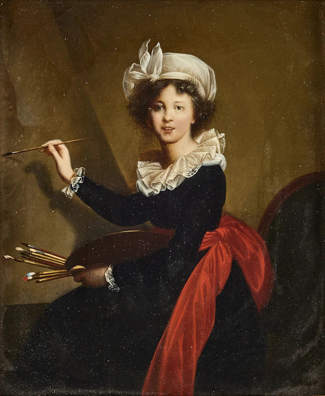 ÉLISABETH VIGÉE LE BRUN (PARIS 1755-1842). Kopia efter, omkring år