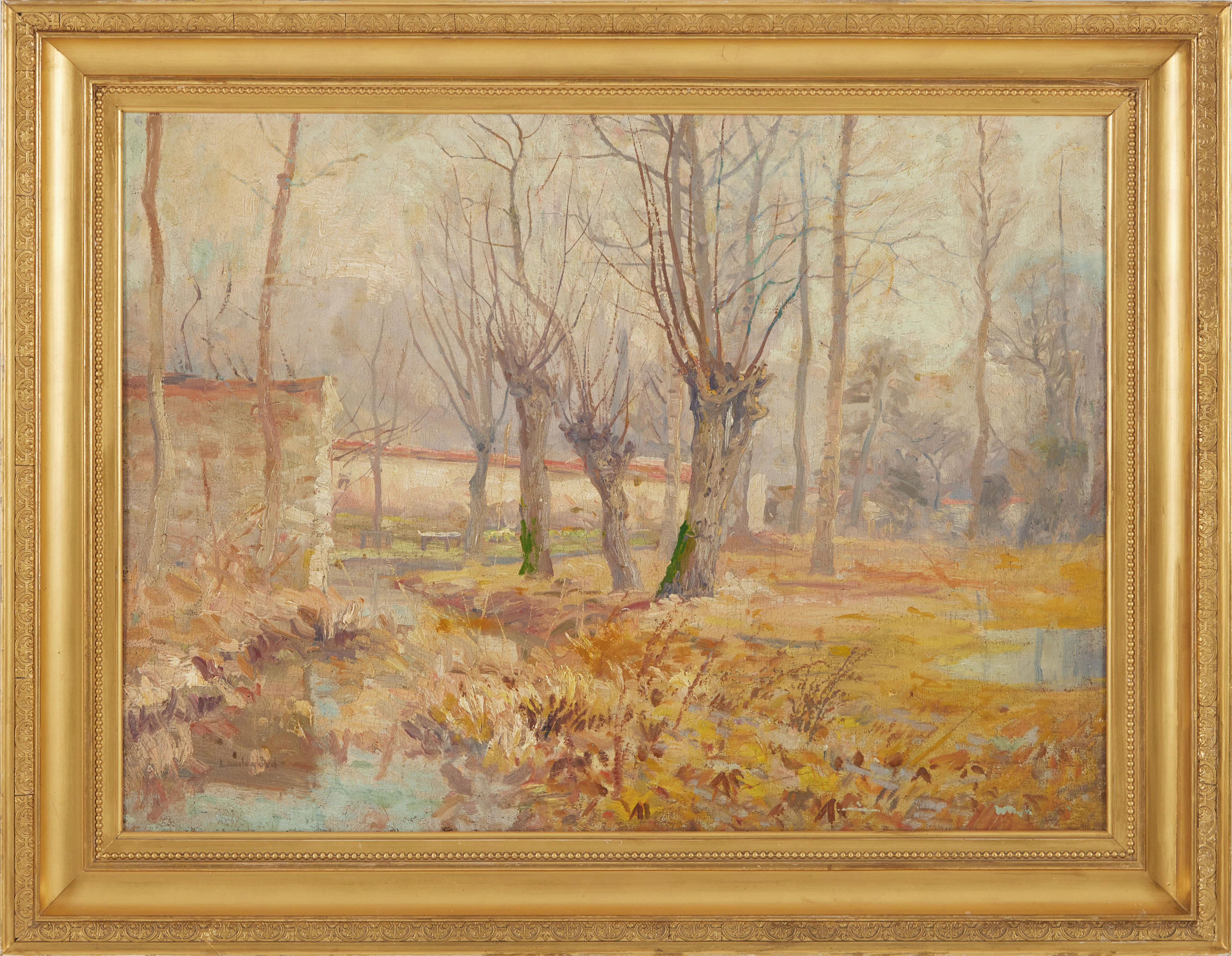 JUSTUS LUNDEGÅRD (1860-1924). Den vita muren.