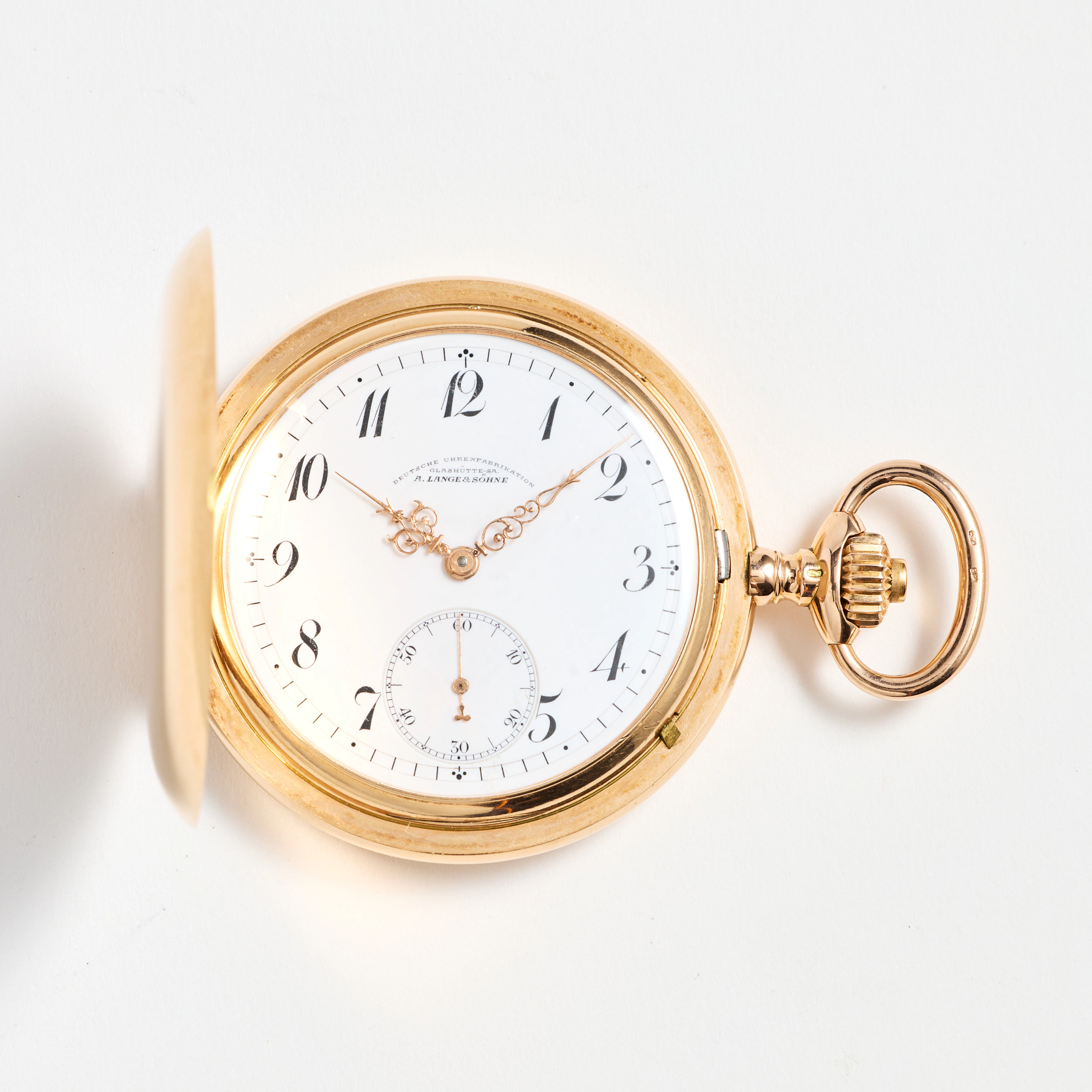 A. LANGE & SÖHNE, Glashütte-SA, "Deutsche Uhrenfabrikation", fickur