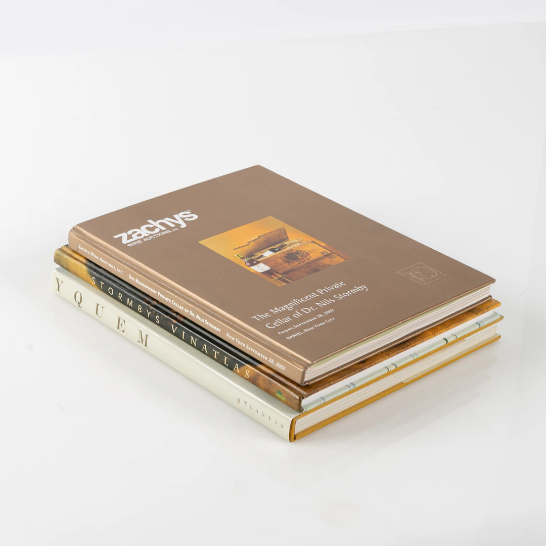 VINLITTERATUR, tre volymer.