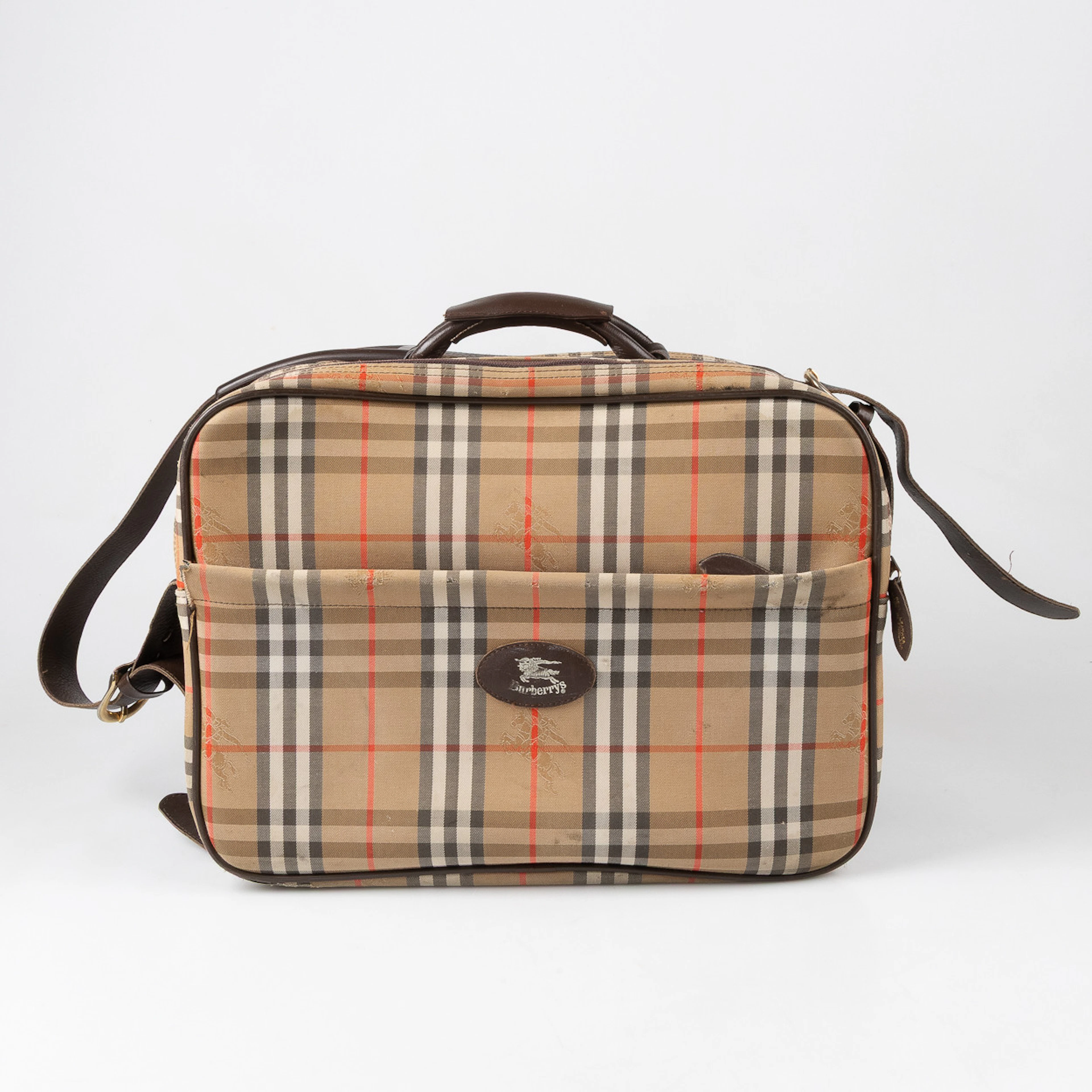 BURBERRY, väska, vintage 1970/80-tal.