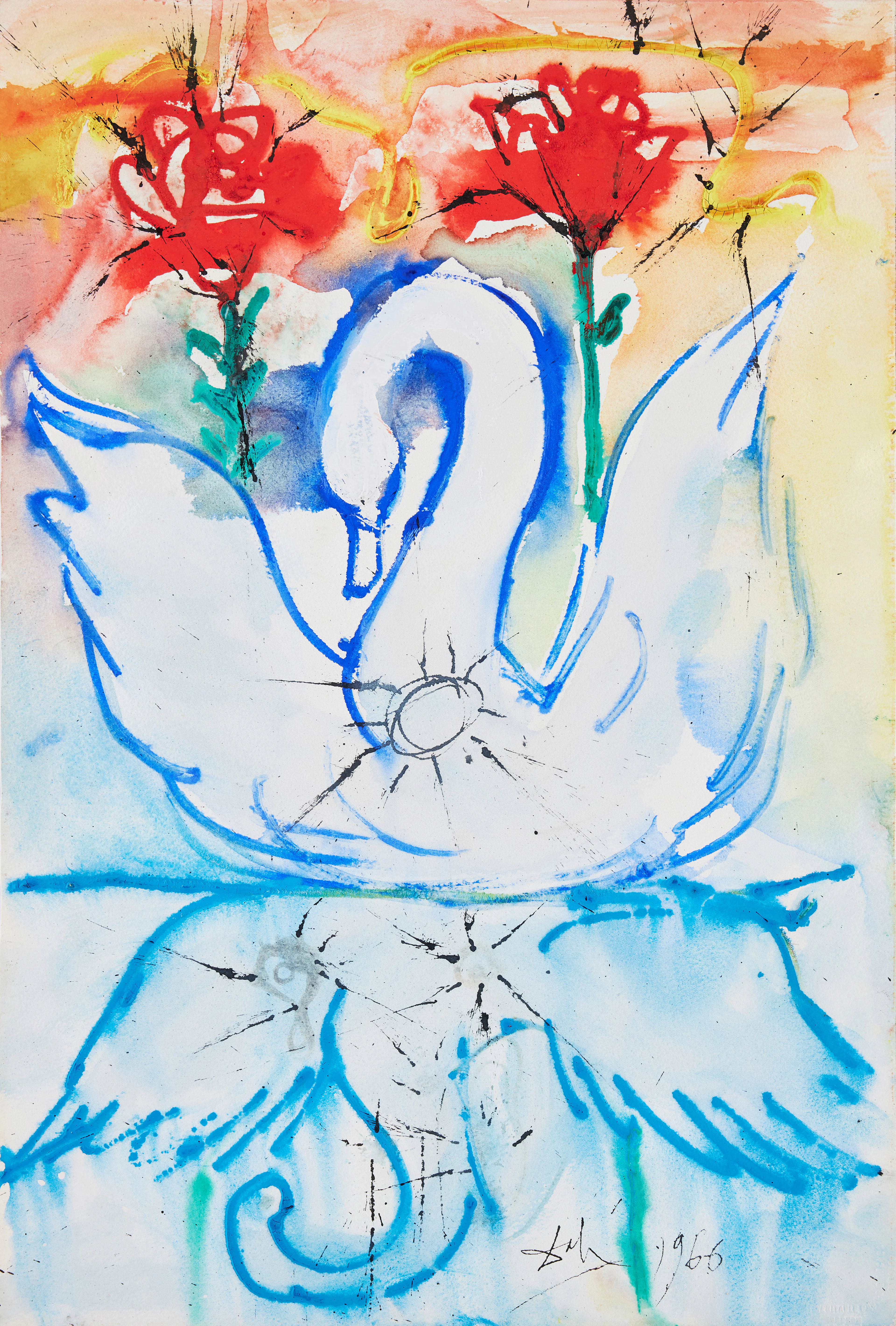 SALVADOR DALÍ. "The Ugly Duckling" (from H. C. Andersen Fairy-Tales).