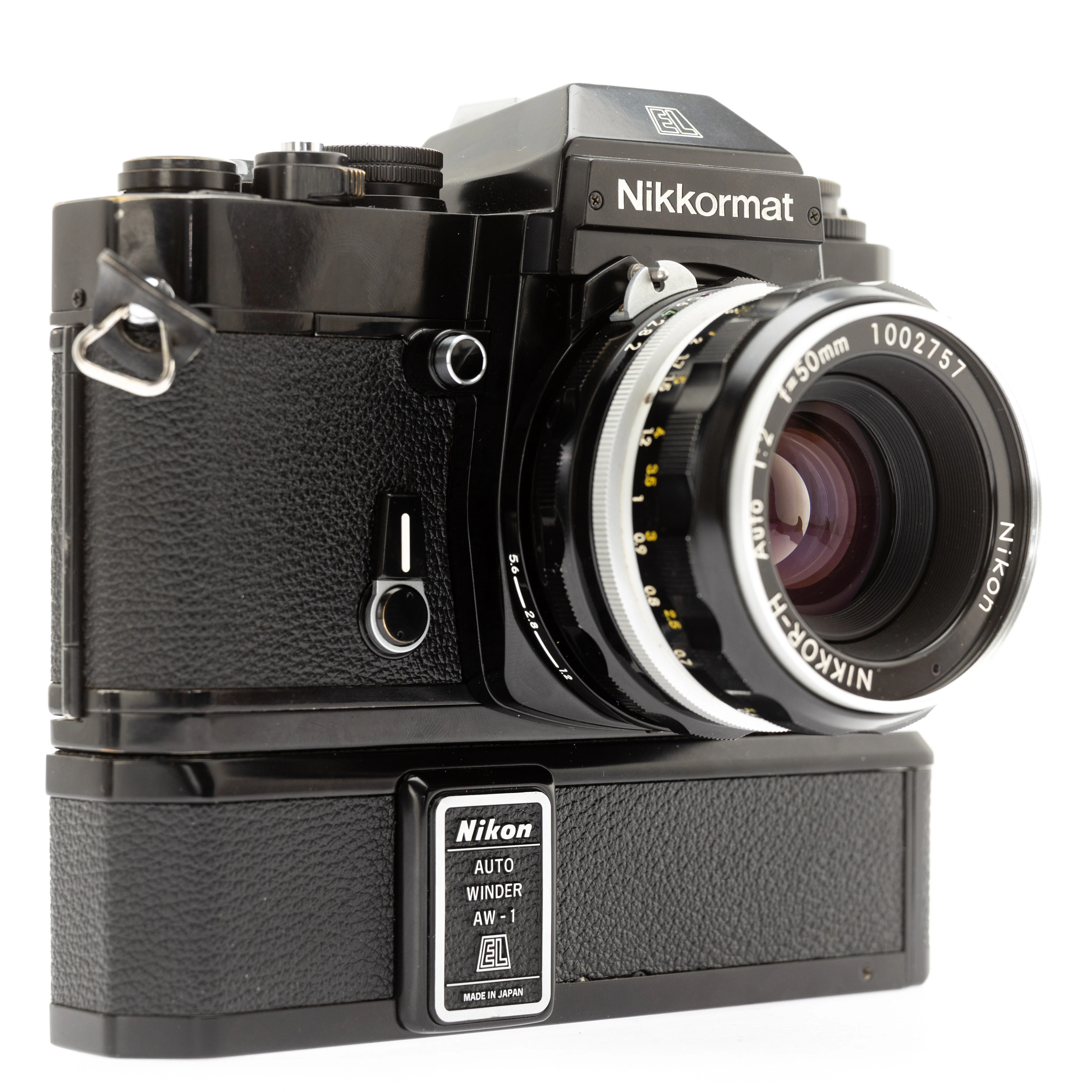 ikkormat ELW, 35mm-Spiegelreflexkamera ( SN W7548914 ) mit Nikkor-H