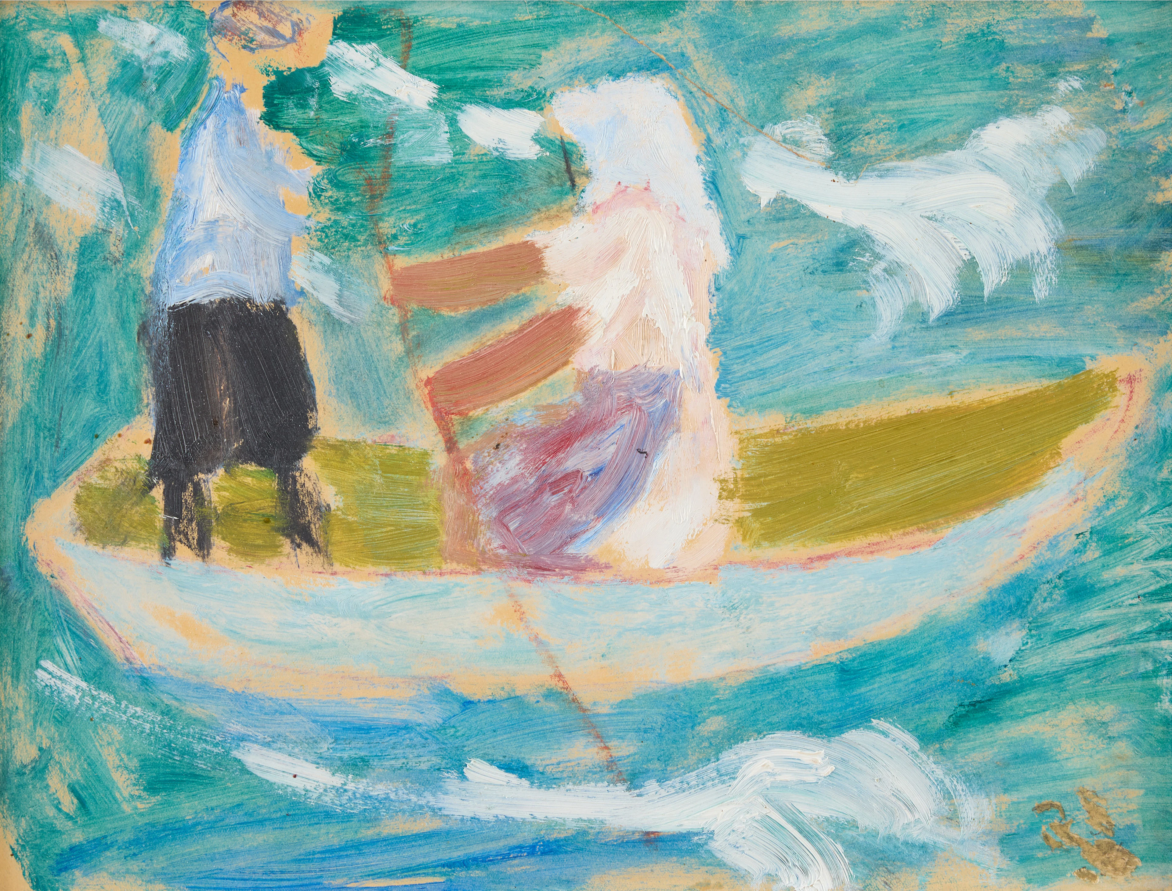 RAGNAR SANDBERG. Roende figurer.