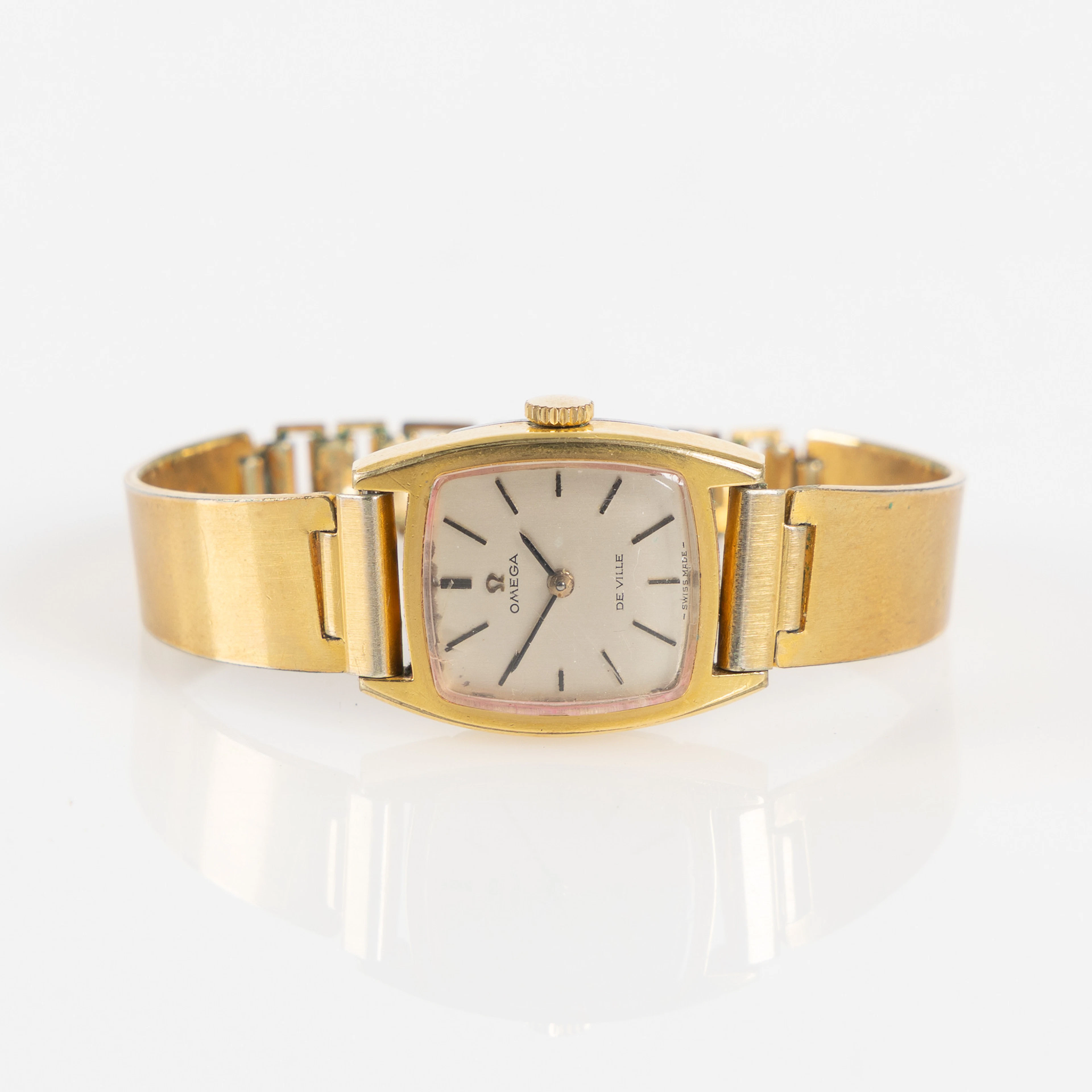 OMEGA, De Ville, armbandsur, 20x20 (26 mm), doublé, ca 1968.