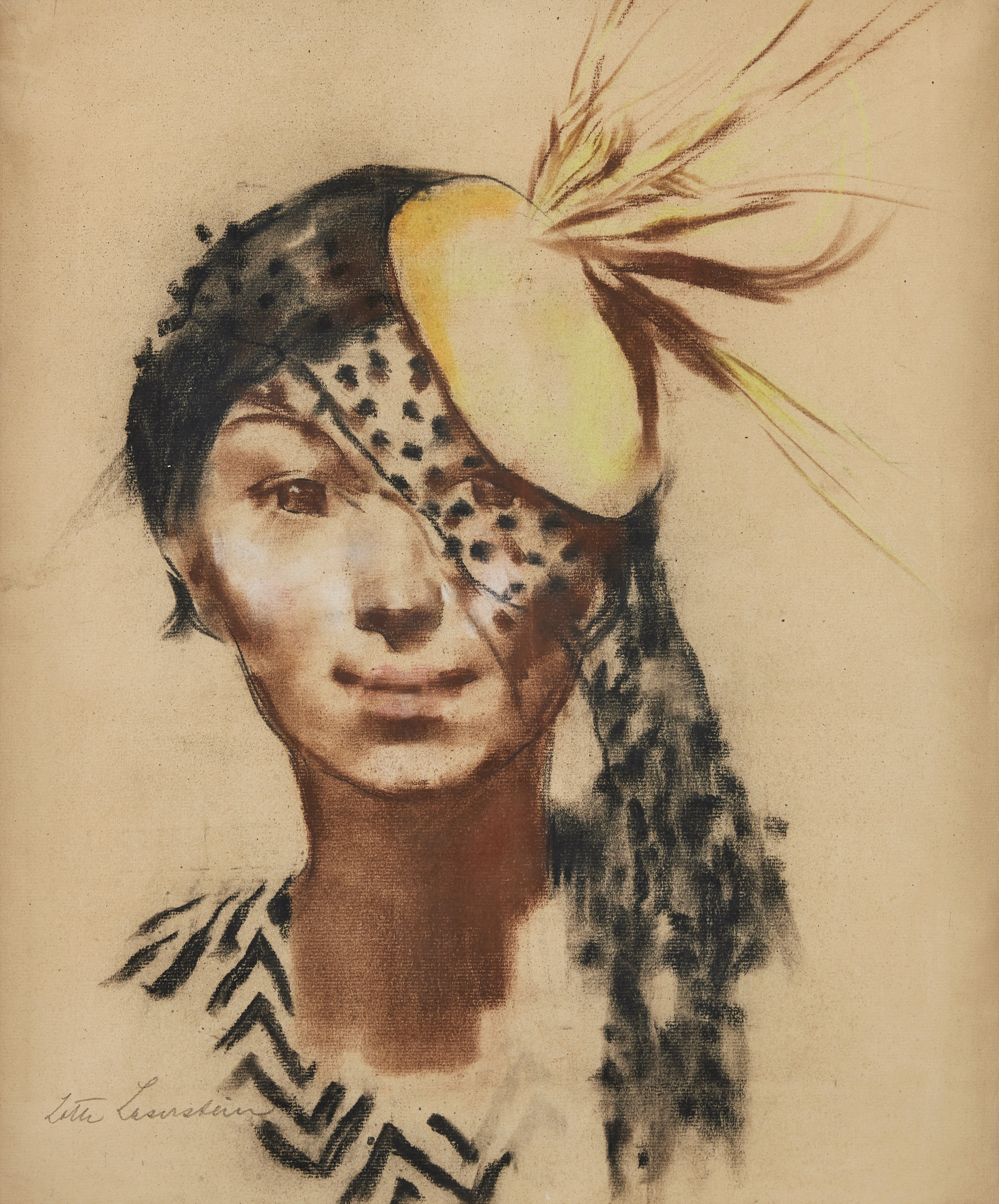 LOTTE LASERSTEIN. "Den gula hatten".