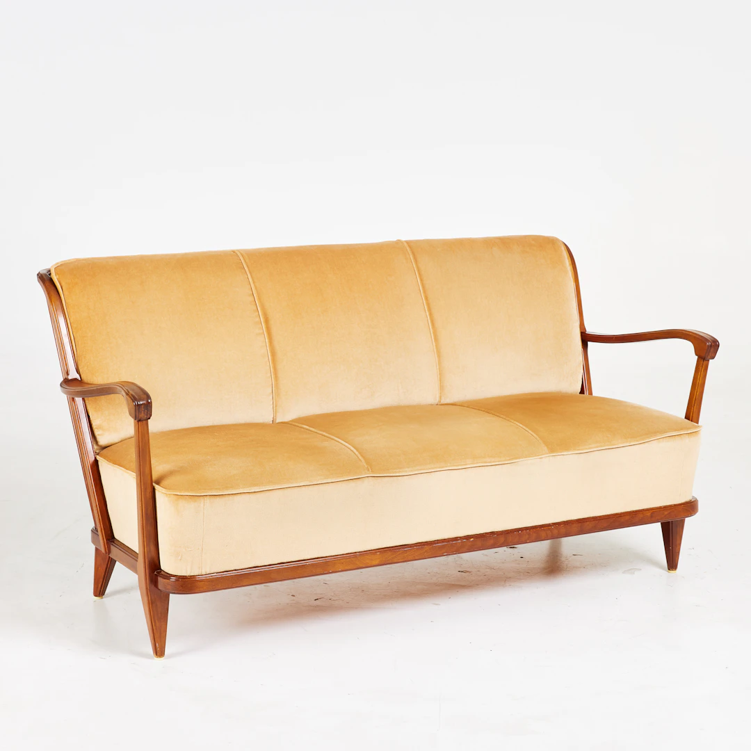 SVANTE SKOGH. Soffa, AB Förenade Möbelfabrikerna, Linköping, 1940-tal