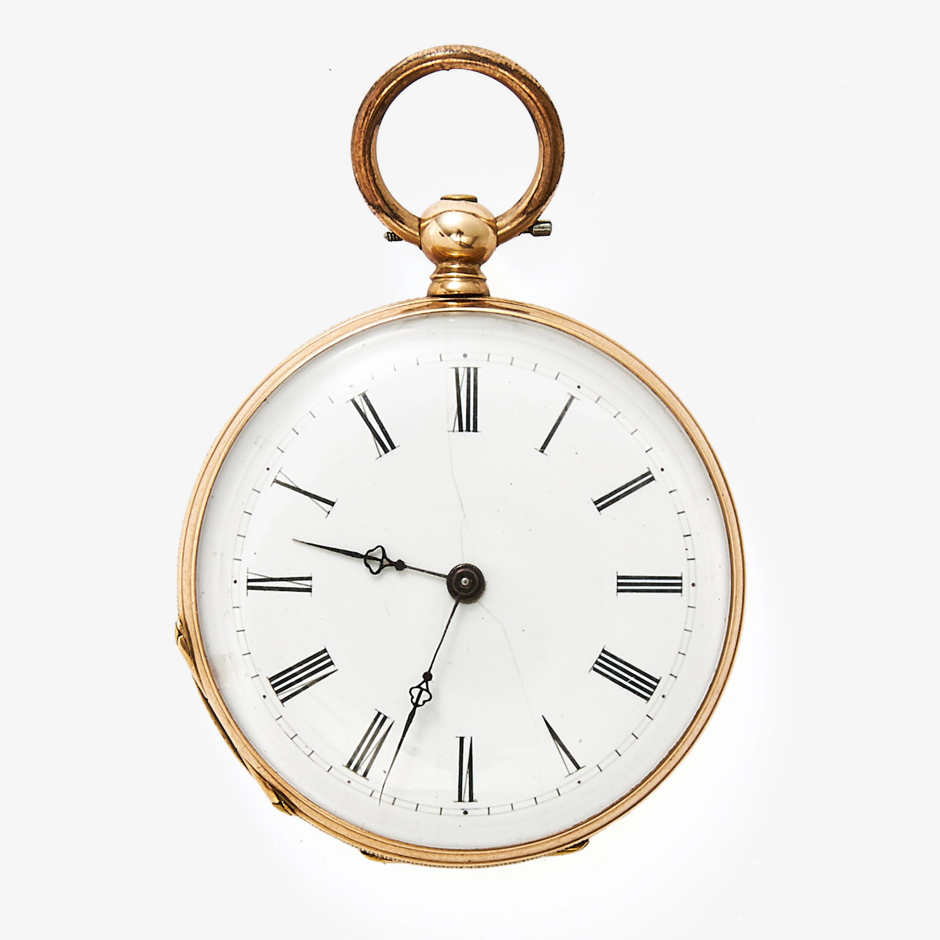 MORMORSUR, 34,5 mm, 14K guld, ca 1830.