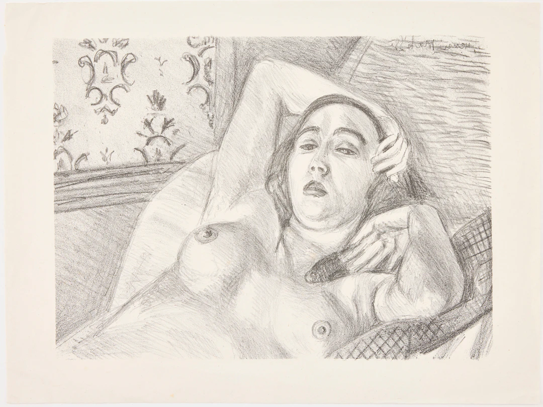 HENRI MATISSE. "Le Repos du Modèle".