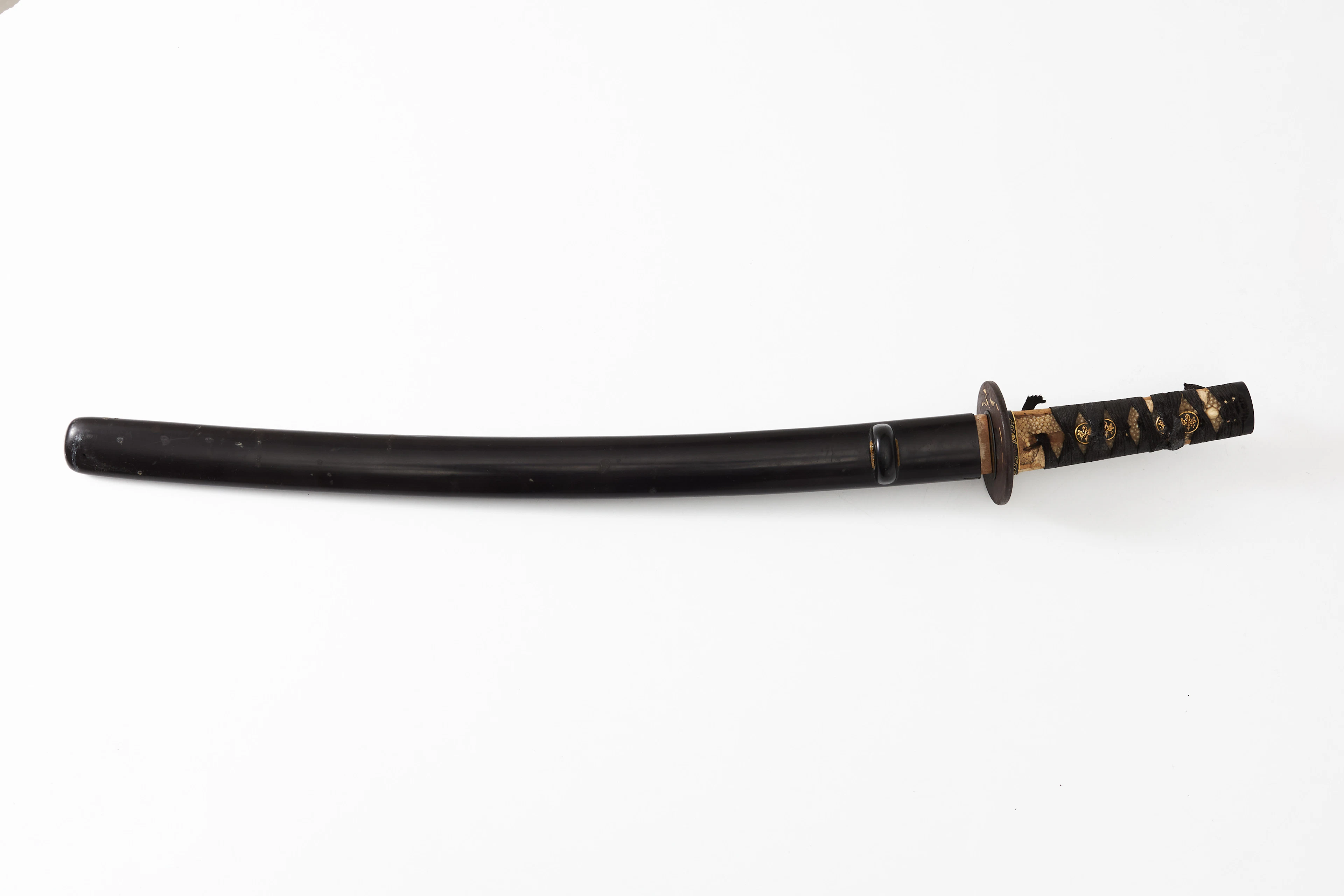 WAKIZASHI, japansk, mei Heianjo (Kyoto) ju Fujiwara..., Shinto (1596-1780).