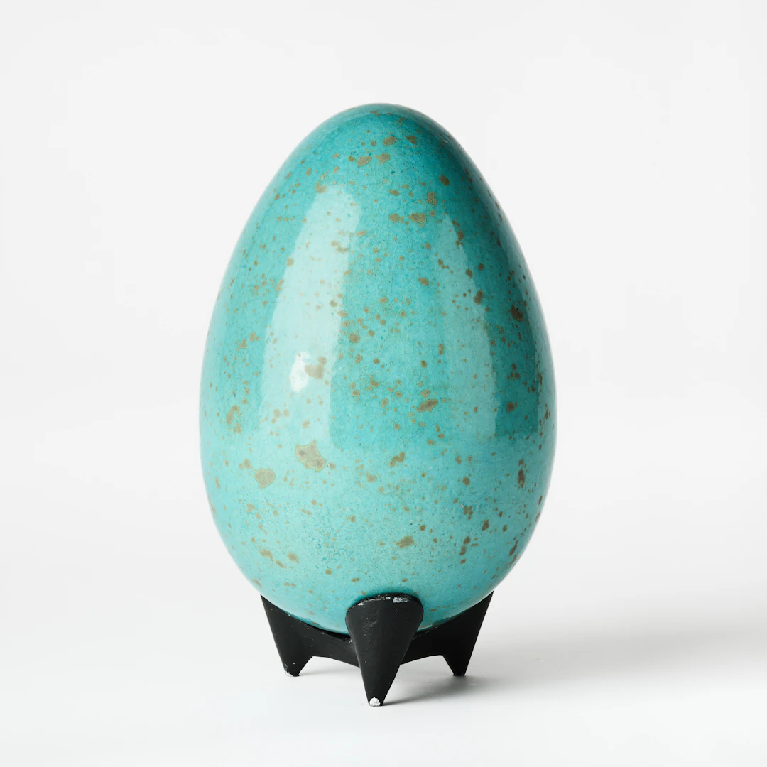 HANS HEDBERG. Skulptur, Biot, Frankrike, starkeldsfajans, i form av