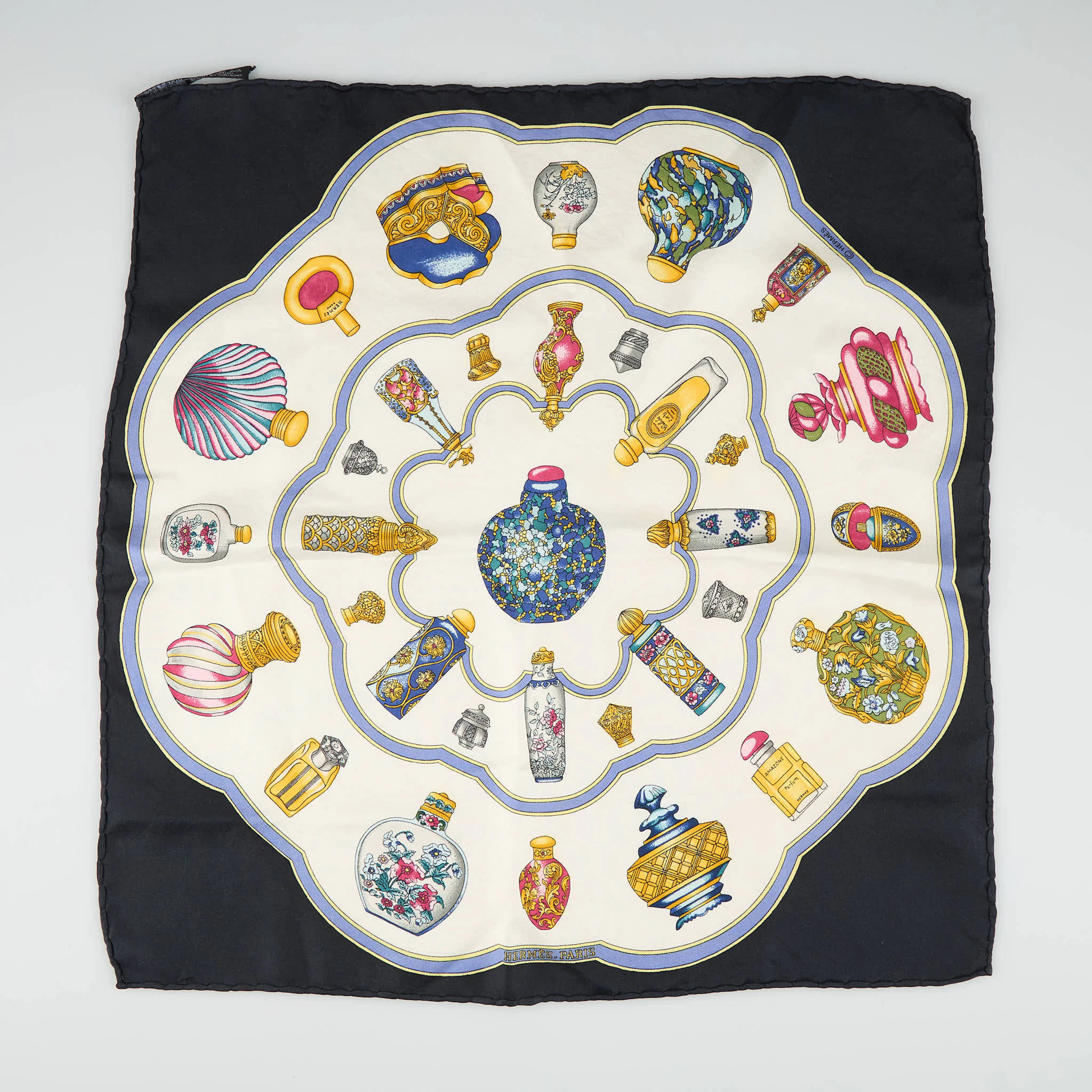 HERMÈS, scarf.