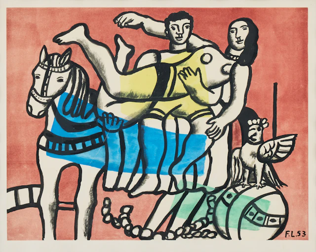 FERNAND LÉGER. After. "La Parade".