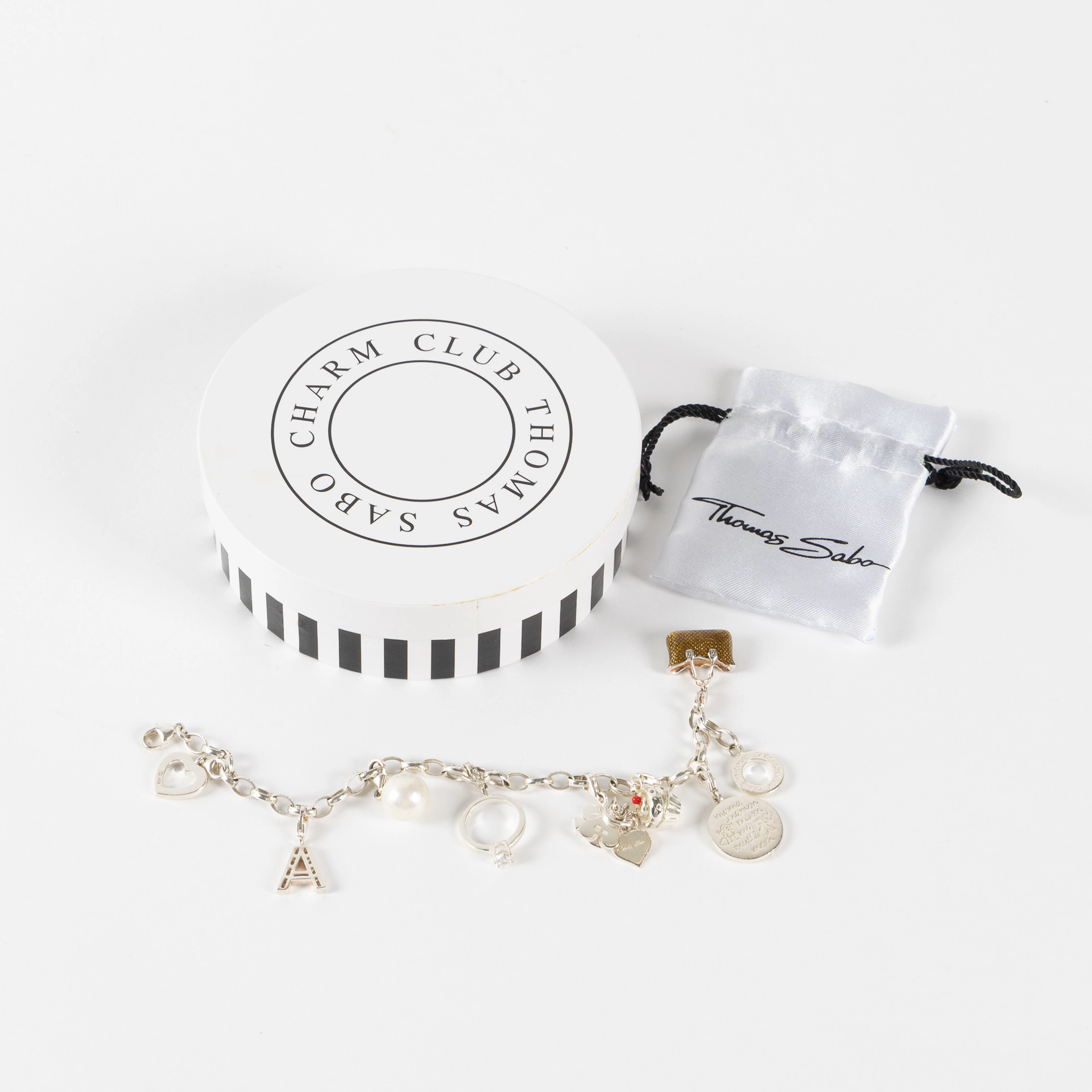 BERLOCKARMBAND, sterlingsilver, Thomas Sabo.