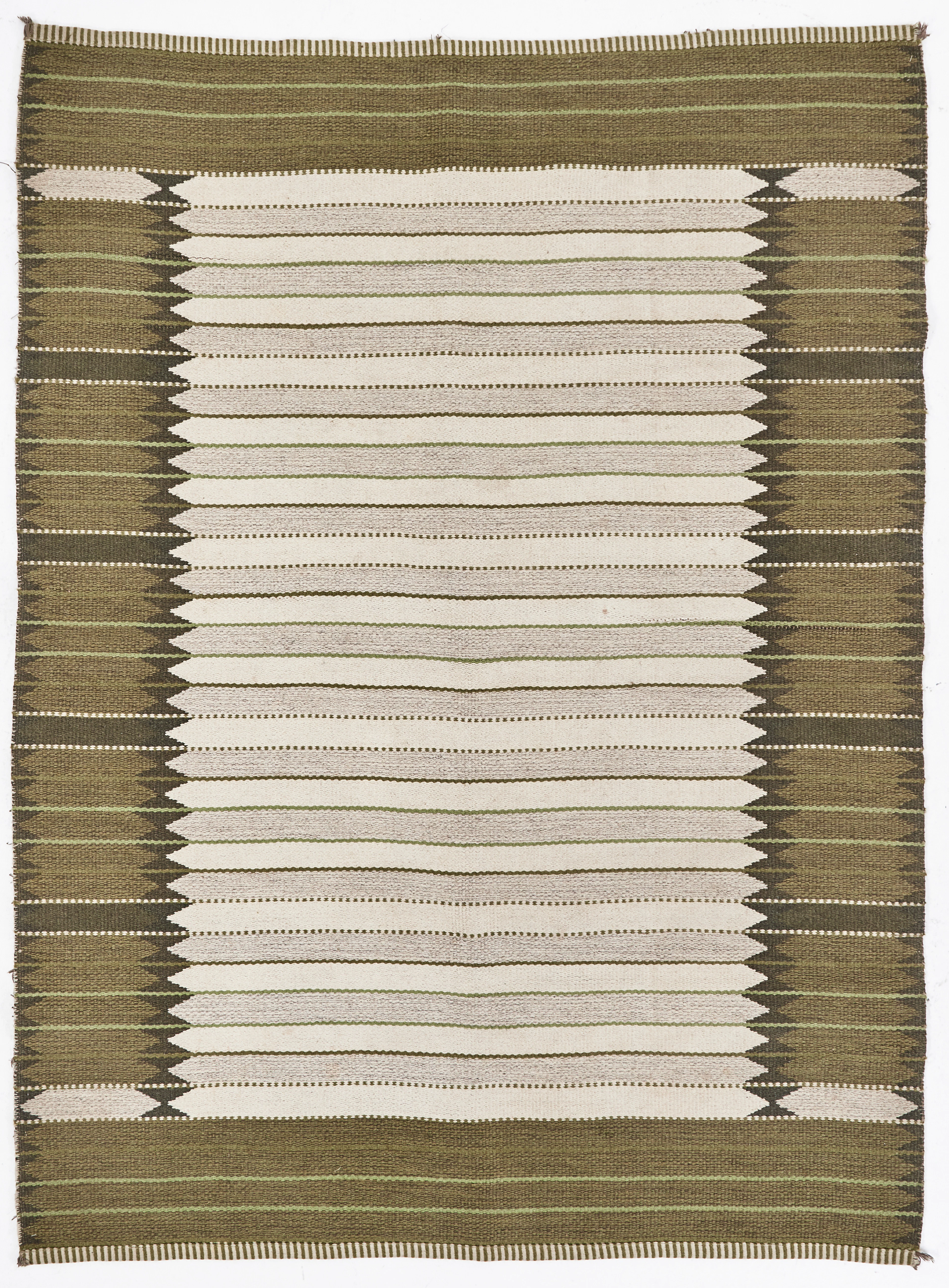 INGRID DESSAU. Matta, maskingjord, ca 194 x 144,5 cm.