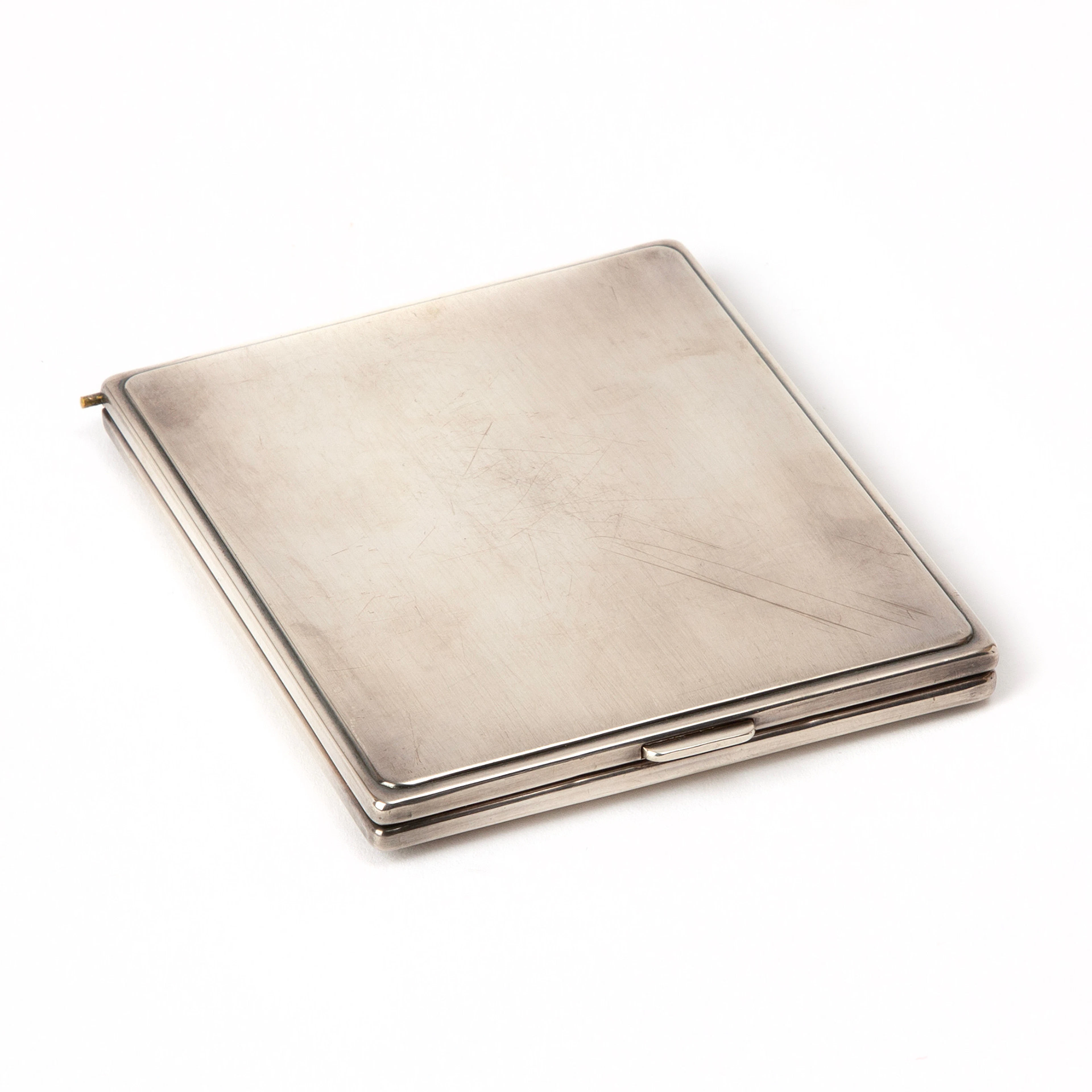 CIGARETTETUI, silver, Tesi, Göteborg, 1953.