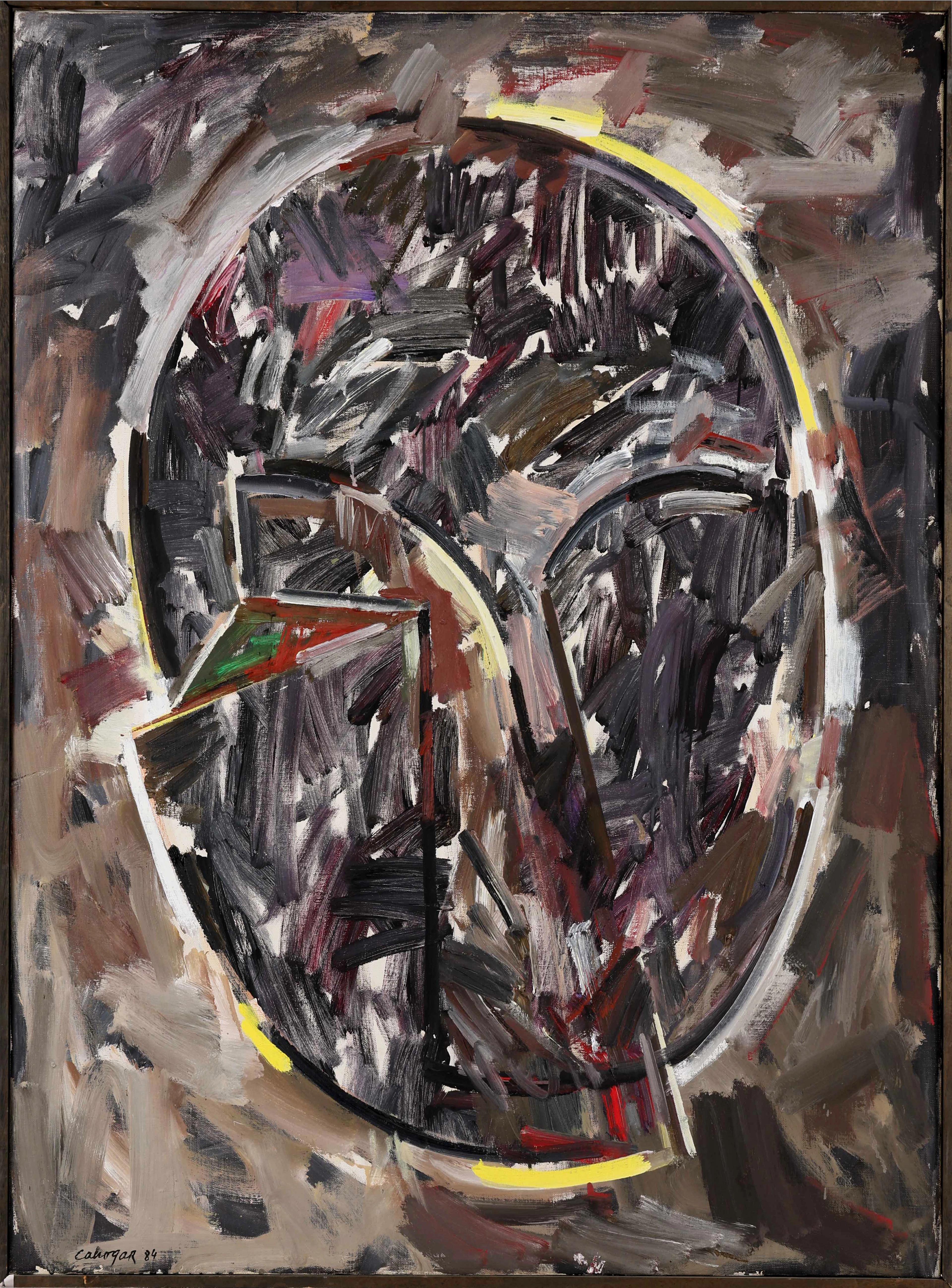 RAFAEL CANOGAR (SPAIN BORN 1935). "Pelagio II" (Cabeza).