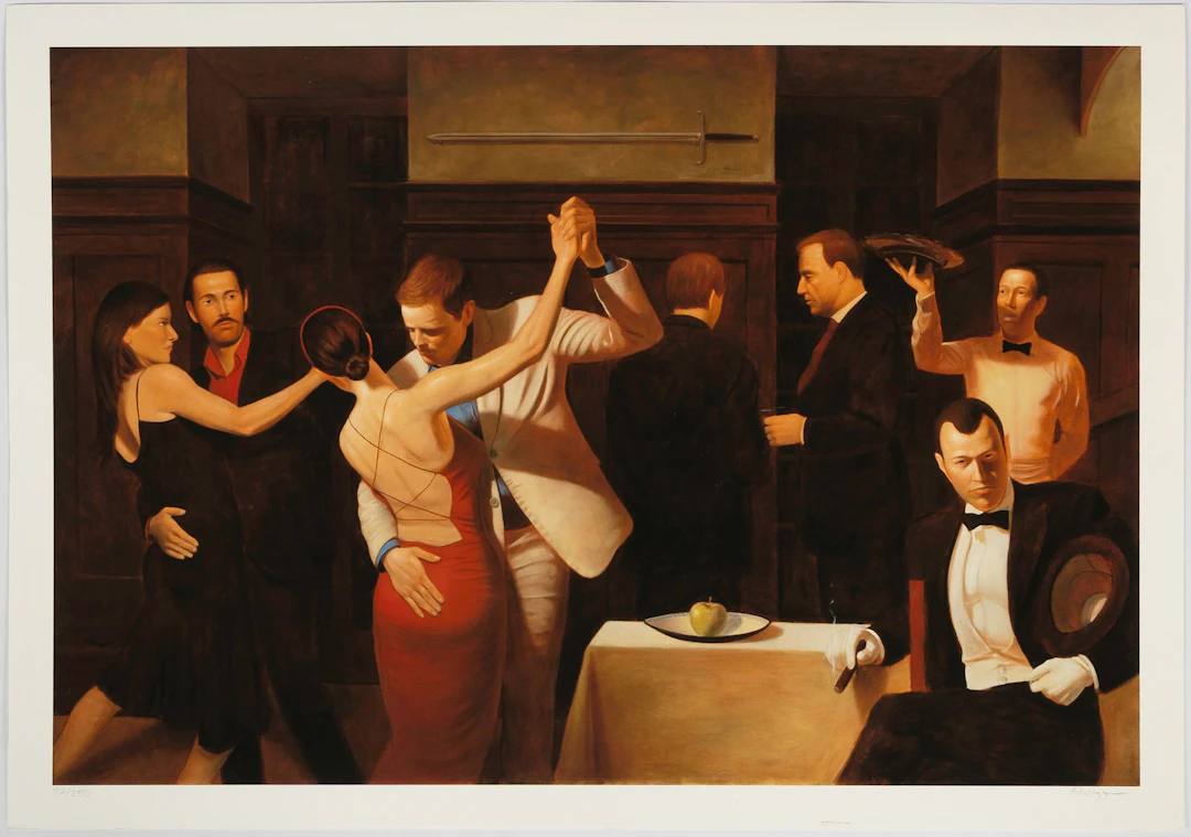 ALEXANDER KLINGSPOR. "Avalon", Fine Art print, signerad och numrerad 87/250.