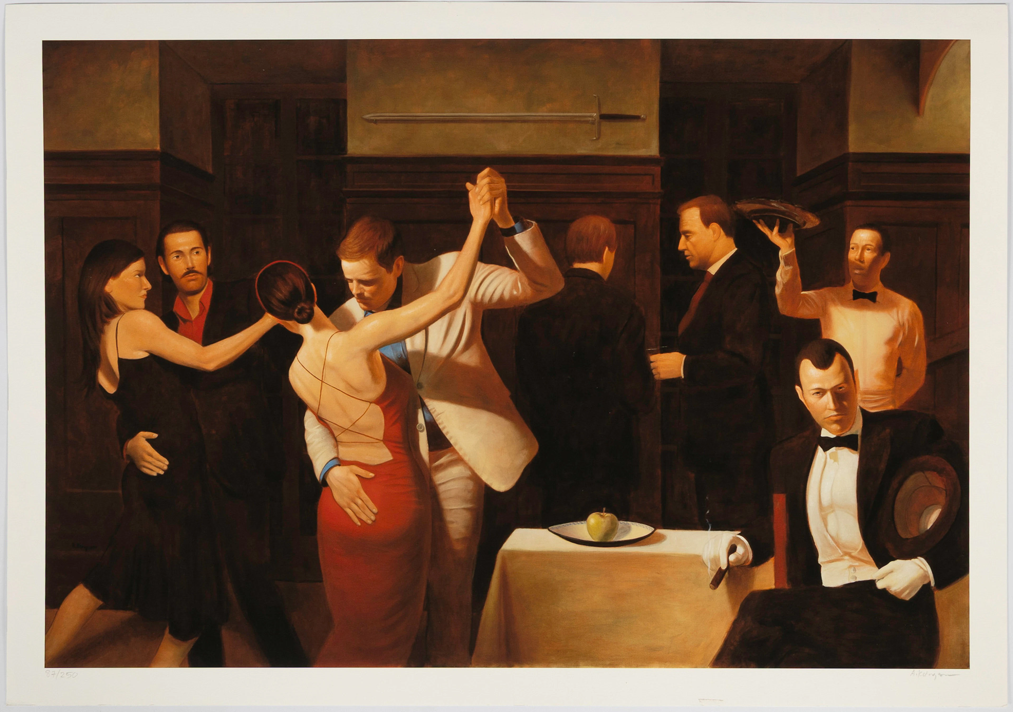 ALEXANDER KLINGSPOR. "Avalon", Fine Art print, signerad och numrerad 87/250.