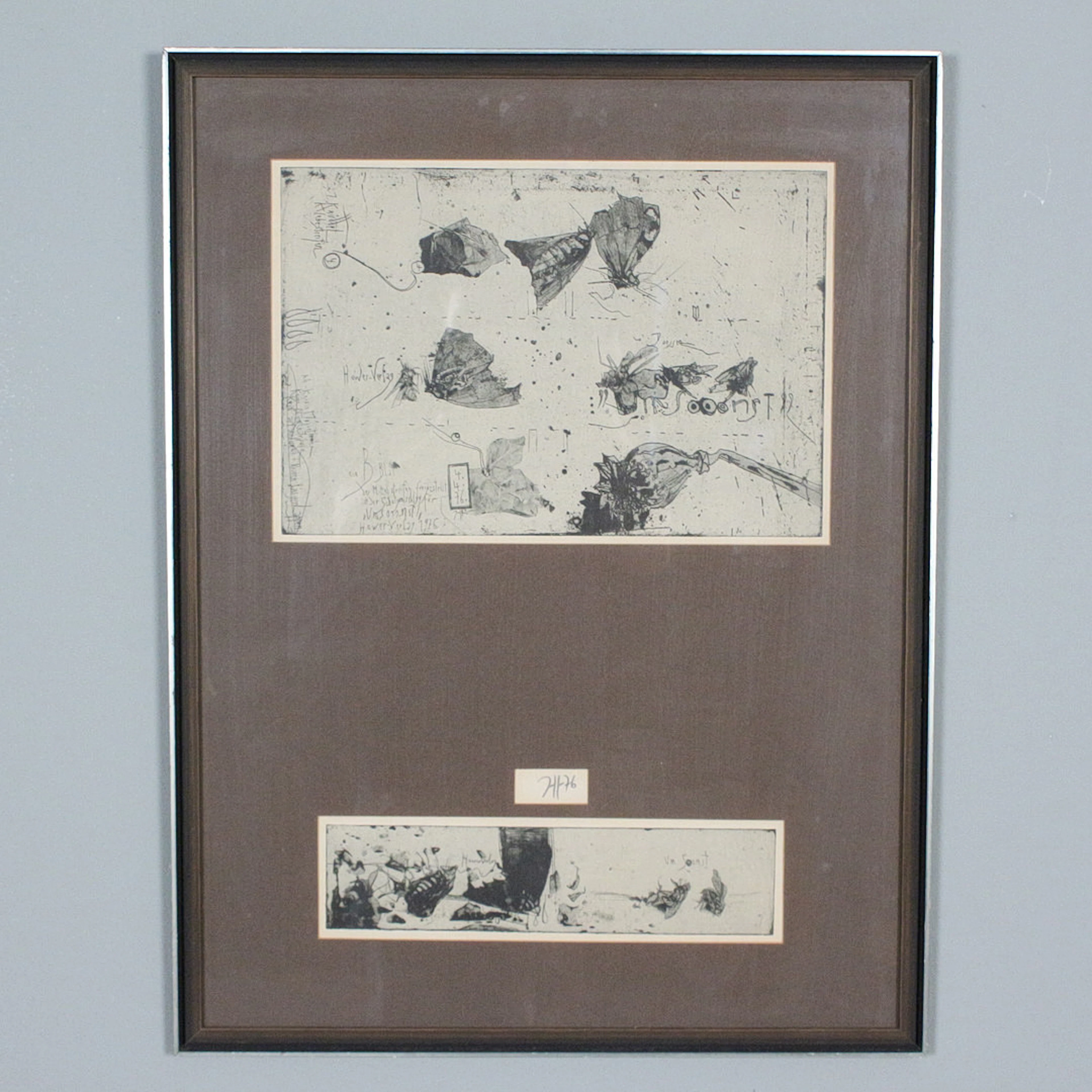 HORST JANSSEN (1929-1995). Radierung, '' Ohne Titel '' , signiert.
