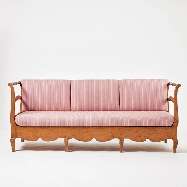 CARL MALMSTEN. Soffa, 1920-tal, Swedish Grace, björk.