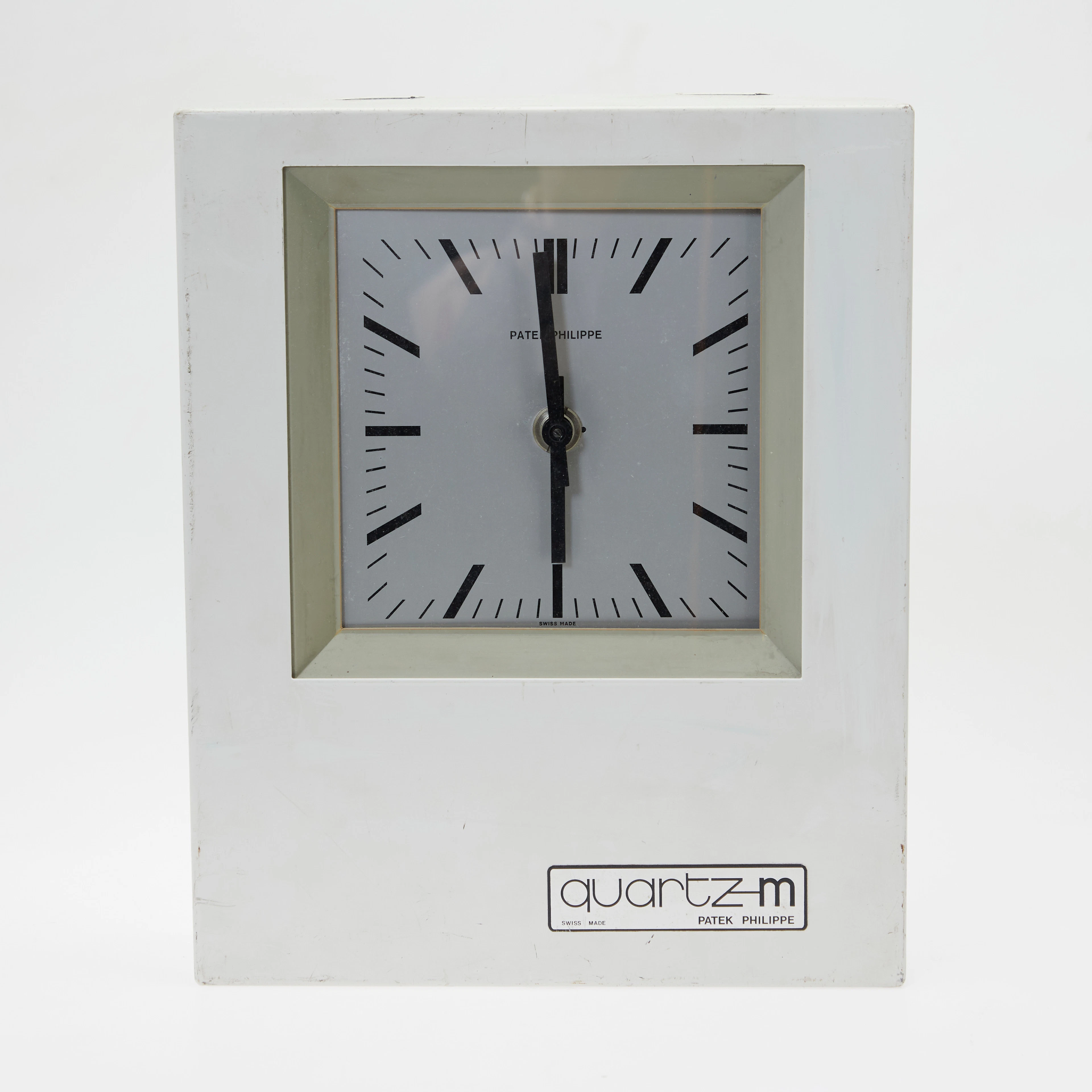 Wanduhr, Patek Philippe, M-Quarz, 1970er Jahre.