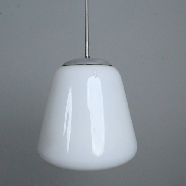 Deckenlampe mit Opalglas, 1970er.