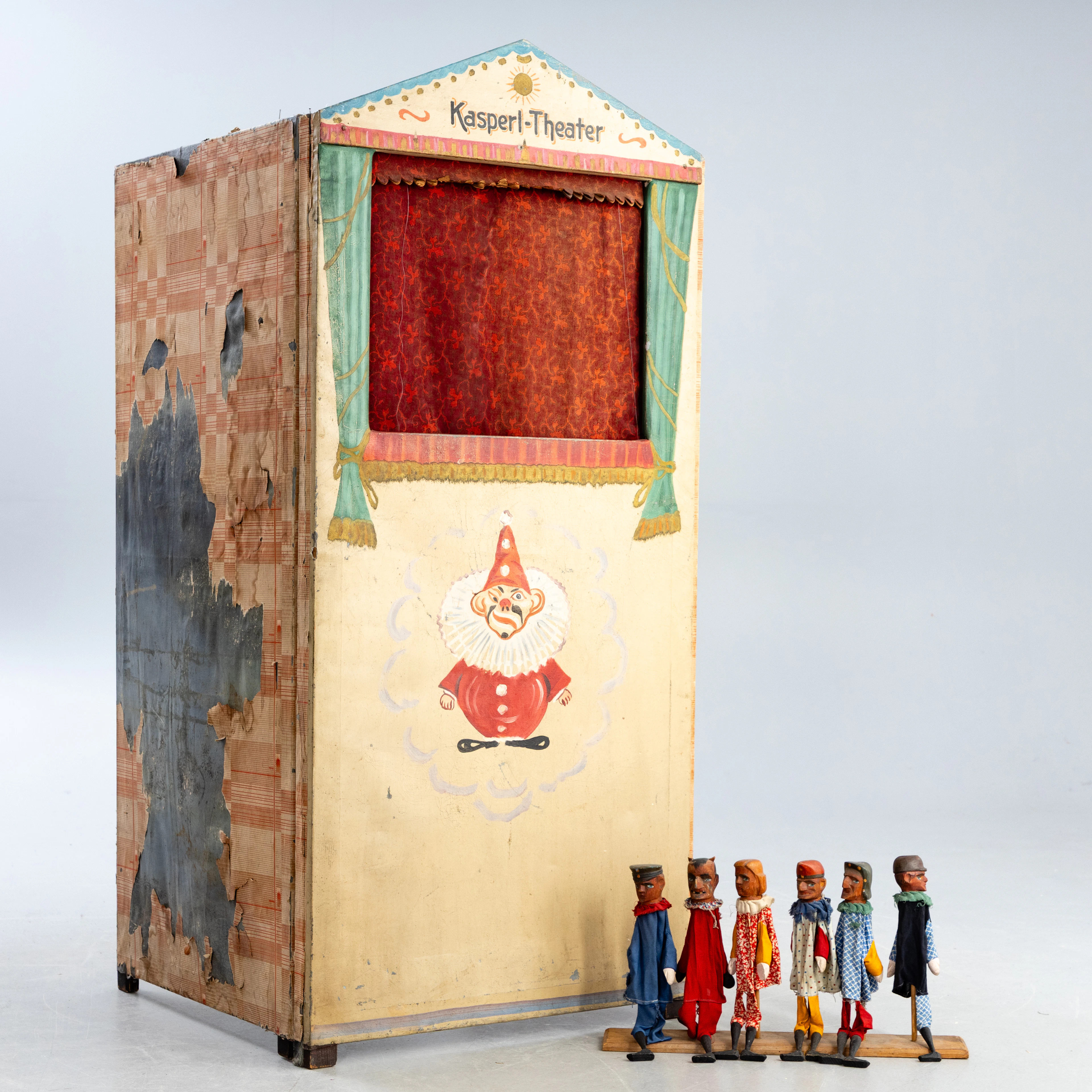 Puppentheater und Handpuppen, Deutschland, 1920er/30er/1940er Jahre.