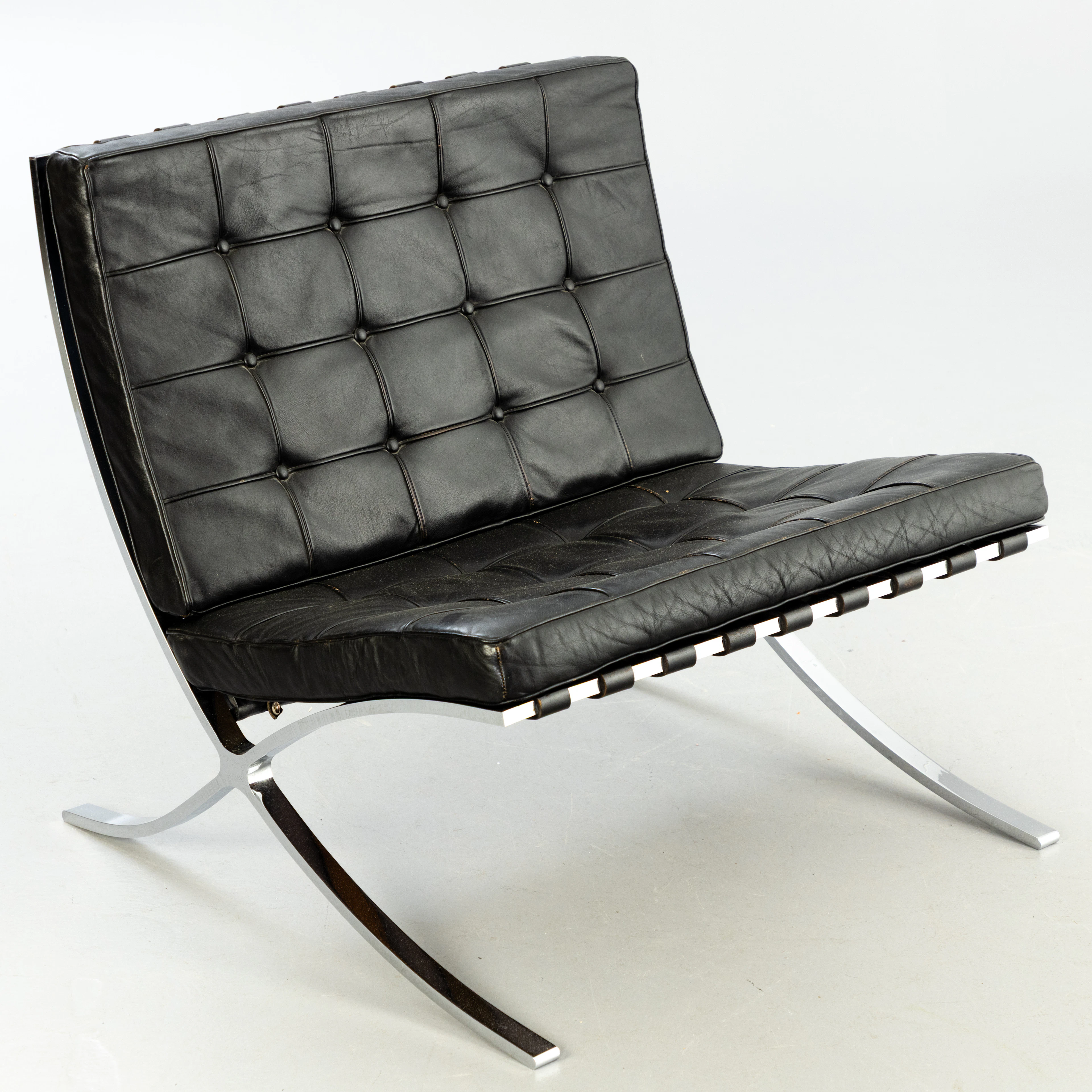LUDWIG MIES VON DER ROHE (1886-1969). Knoll. Sessel 'Barcelona Chair'